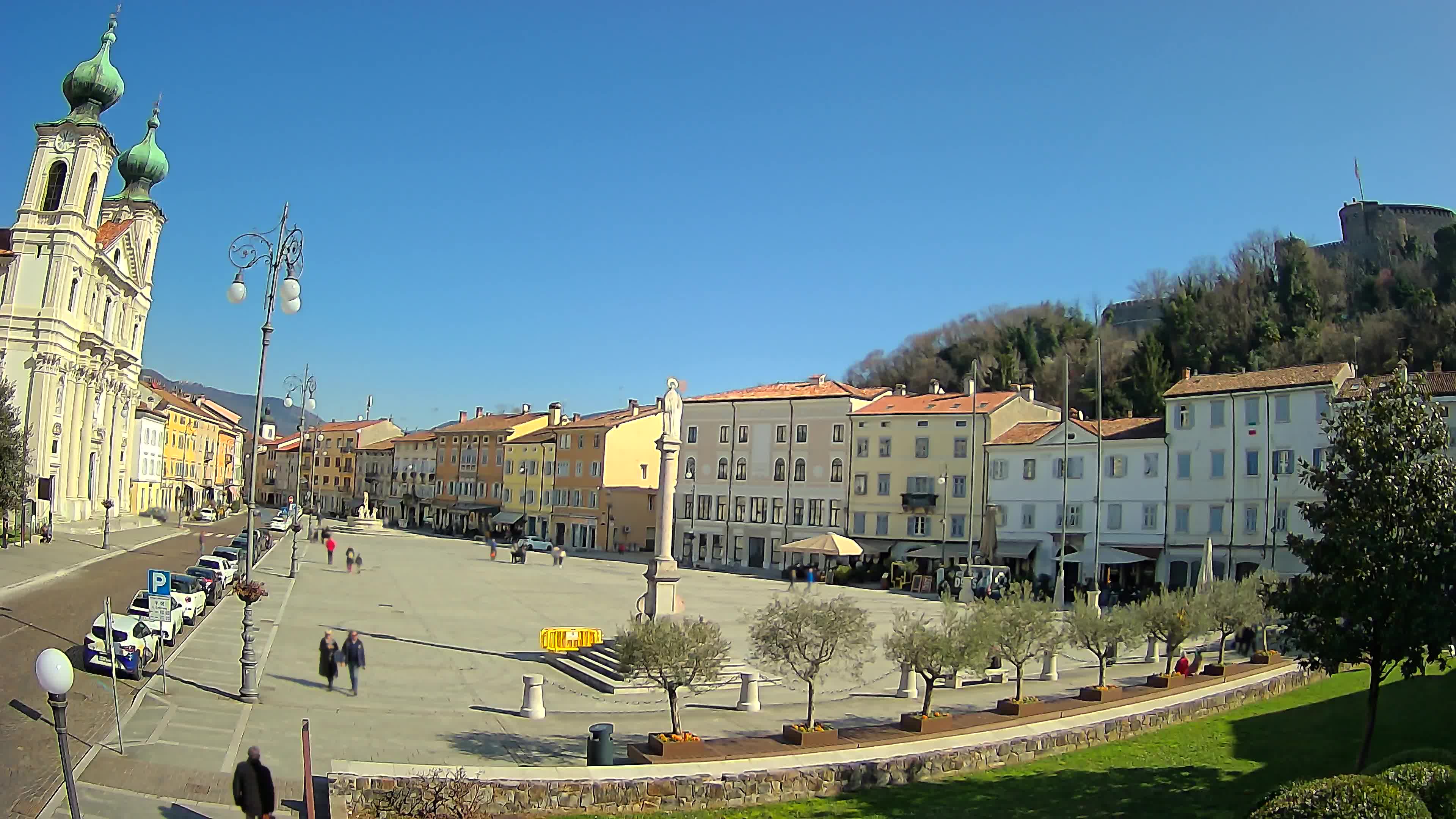 Webcam Gorizia Vittoria square – Church of st. Ignazio