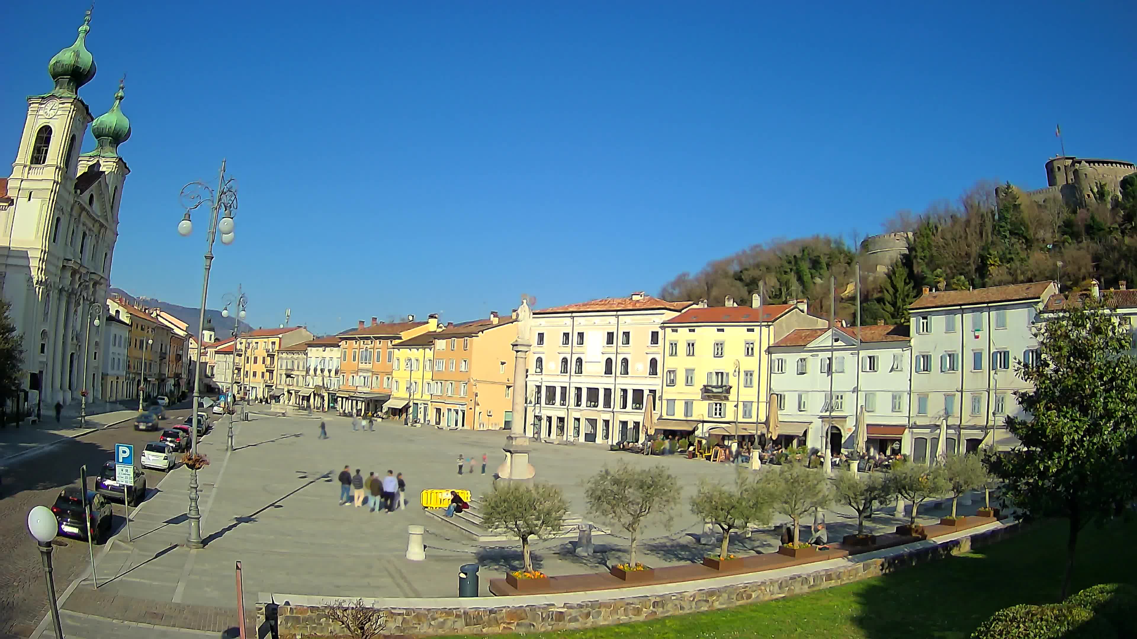 Gorizia – Place Vittoria – église st. Ignazio