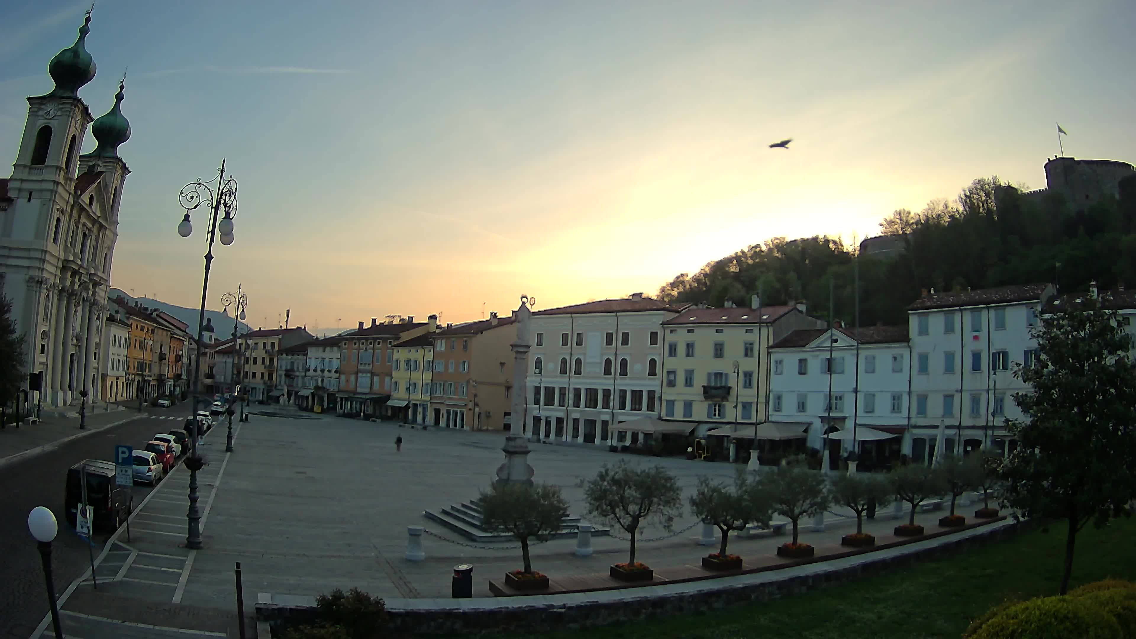 Webcam Gorizia Vittoria square – Church of st. Ignazio