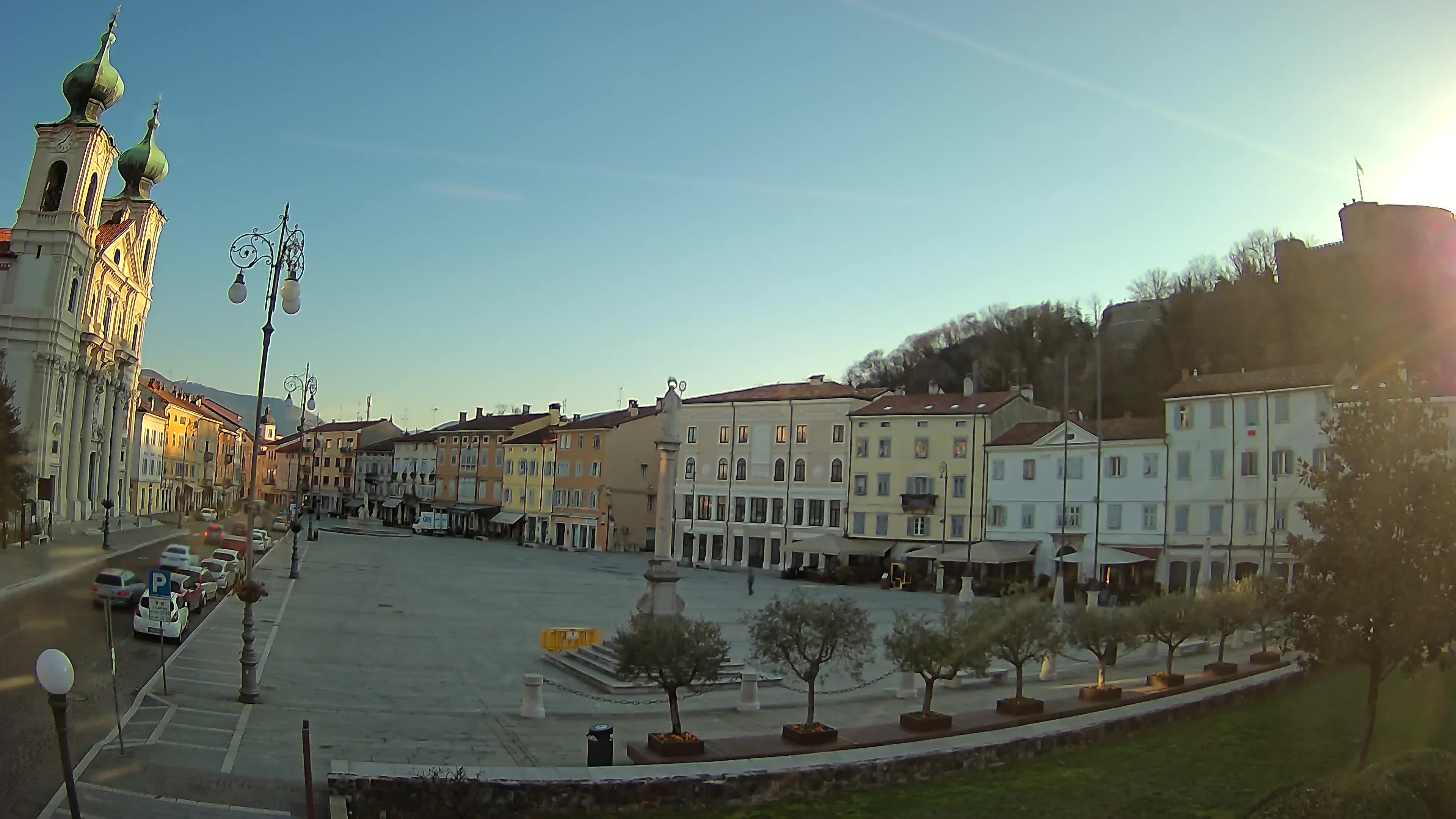 Webcam Gorizia Vittoria square – Church of st. Ignazio