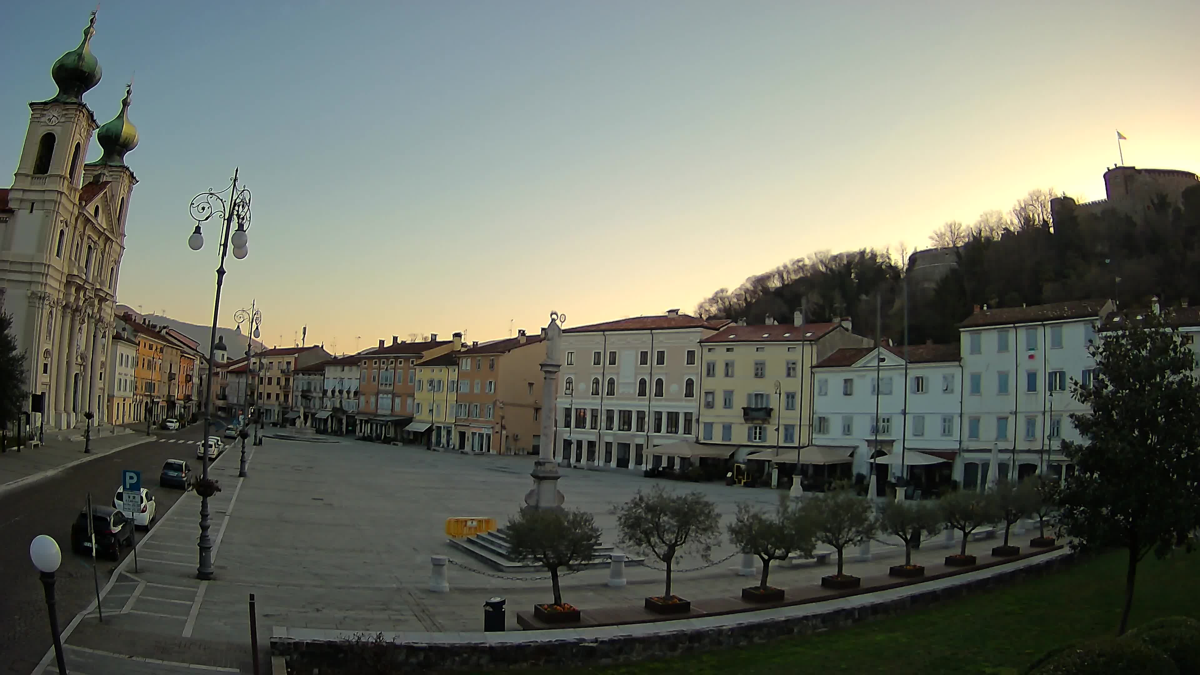 Gorizia – Place Vittoria – église st. Ignazio
