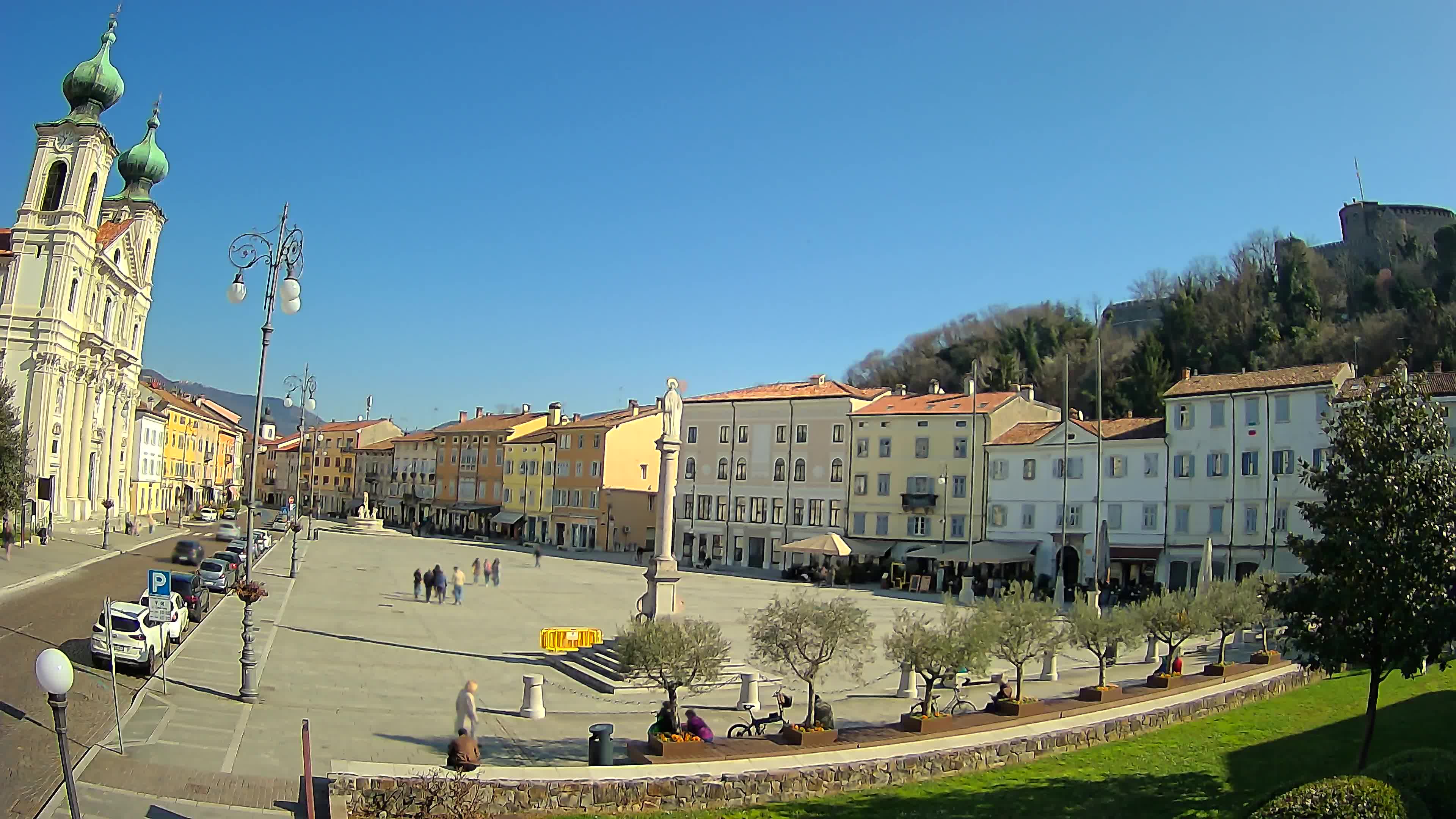 Gorizia – Place Vittoria – église st. Ignazio