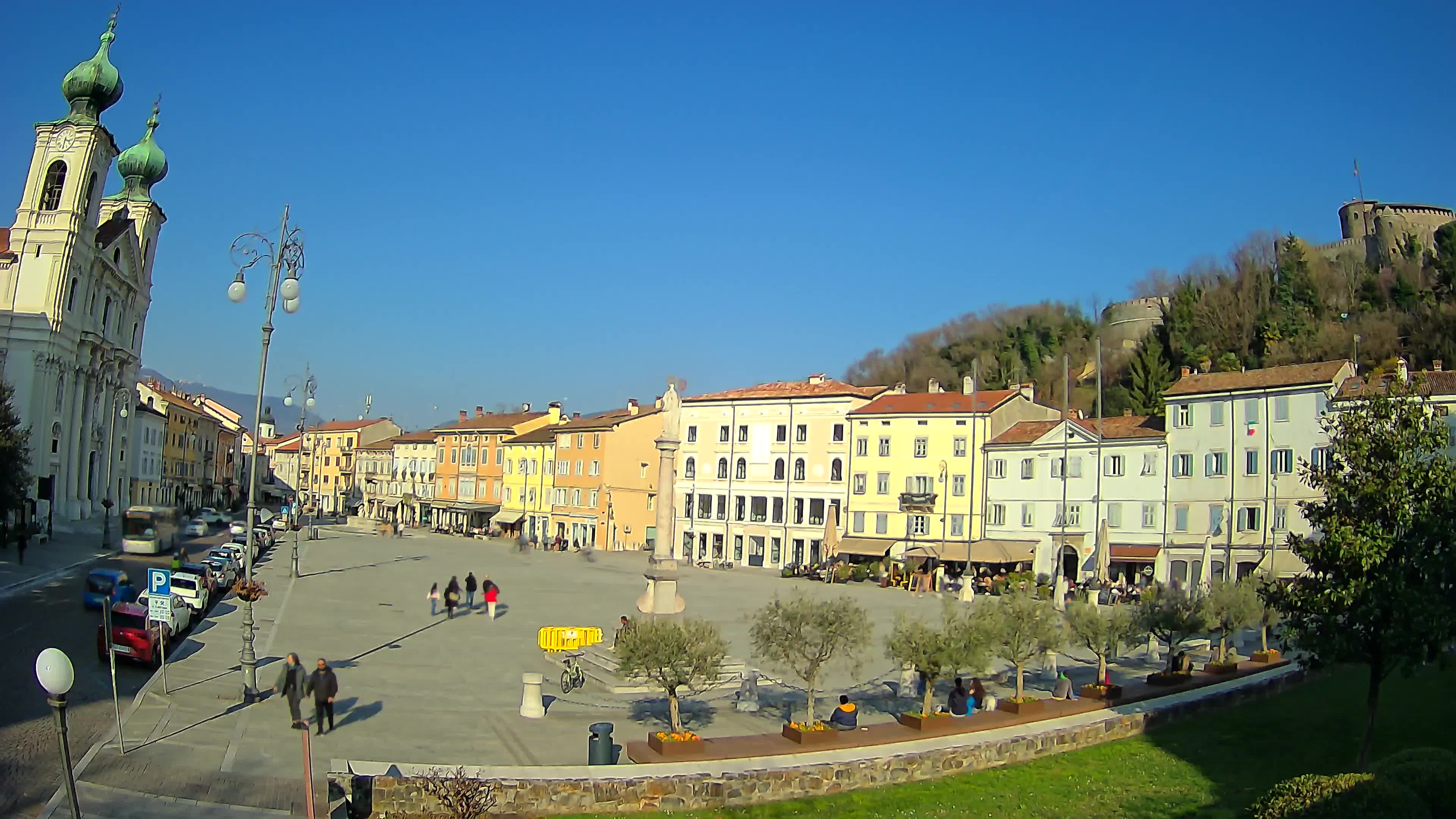 Webcam Gorizia Vittoria square – Church of st. Ignazio