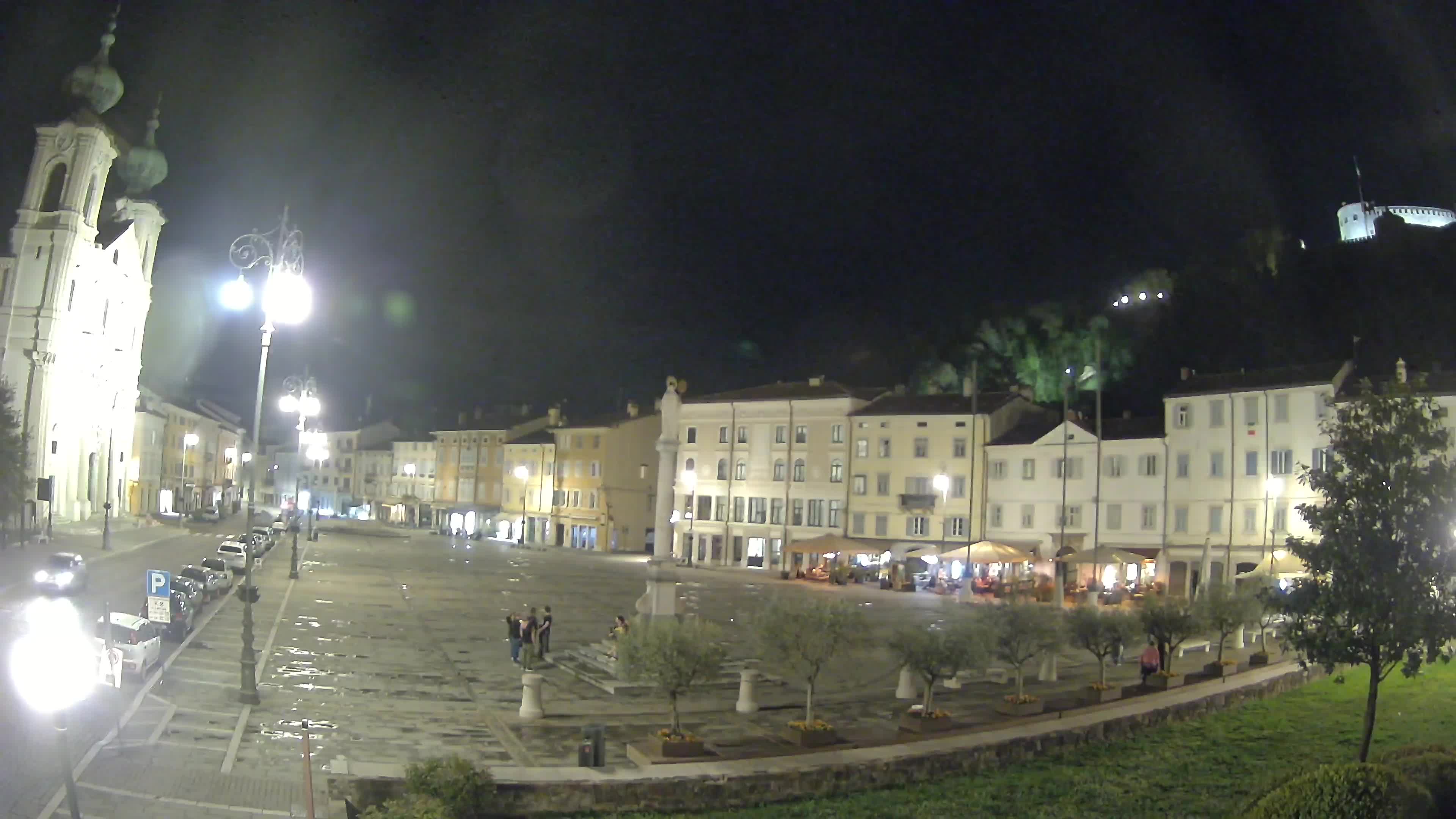 Gorizia – Plaza Vittoria – iglesia de San Pedro. Ignacio