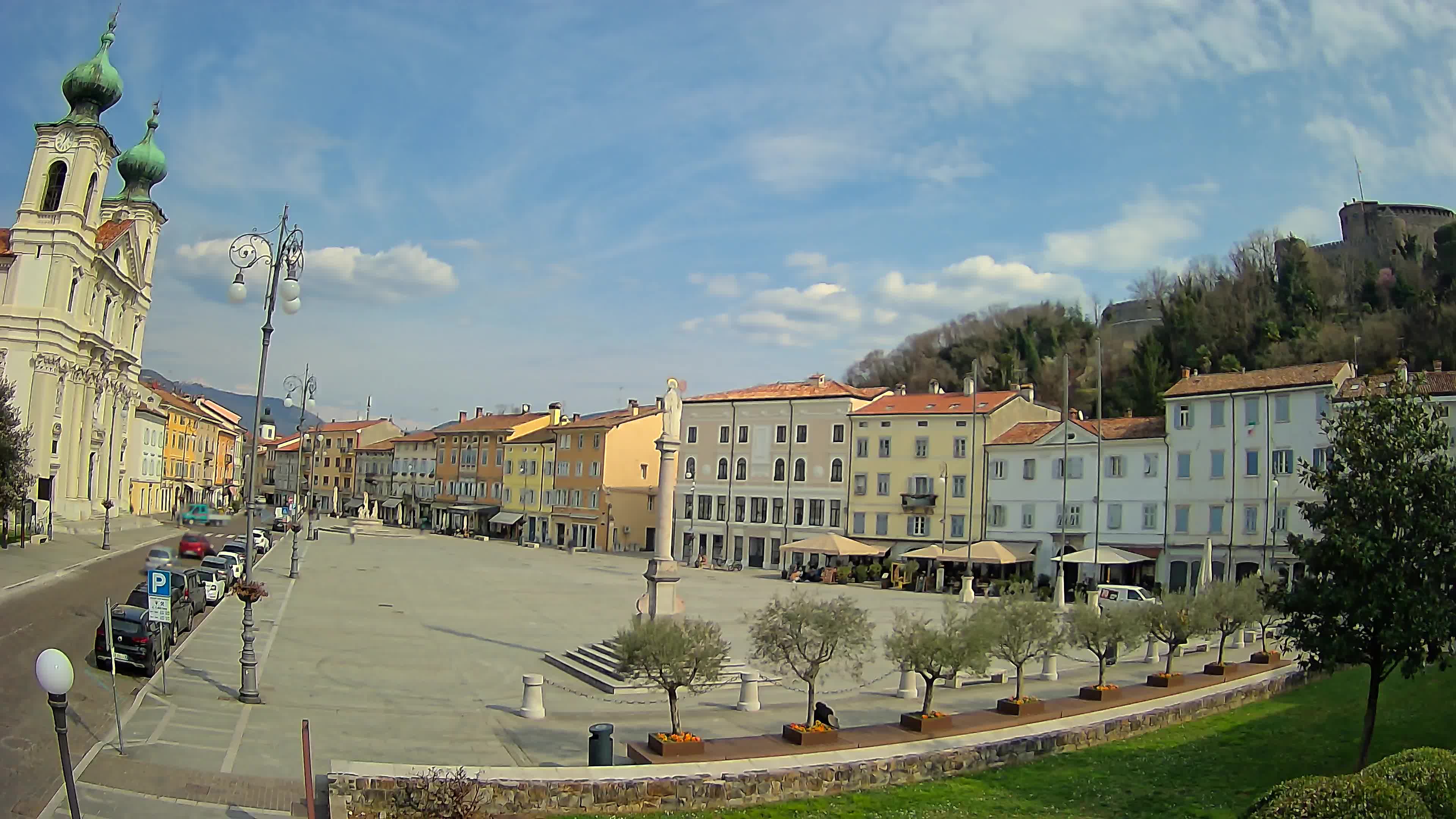 Webcam Gorizia Vittoria square – Church of st. Ignazio