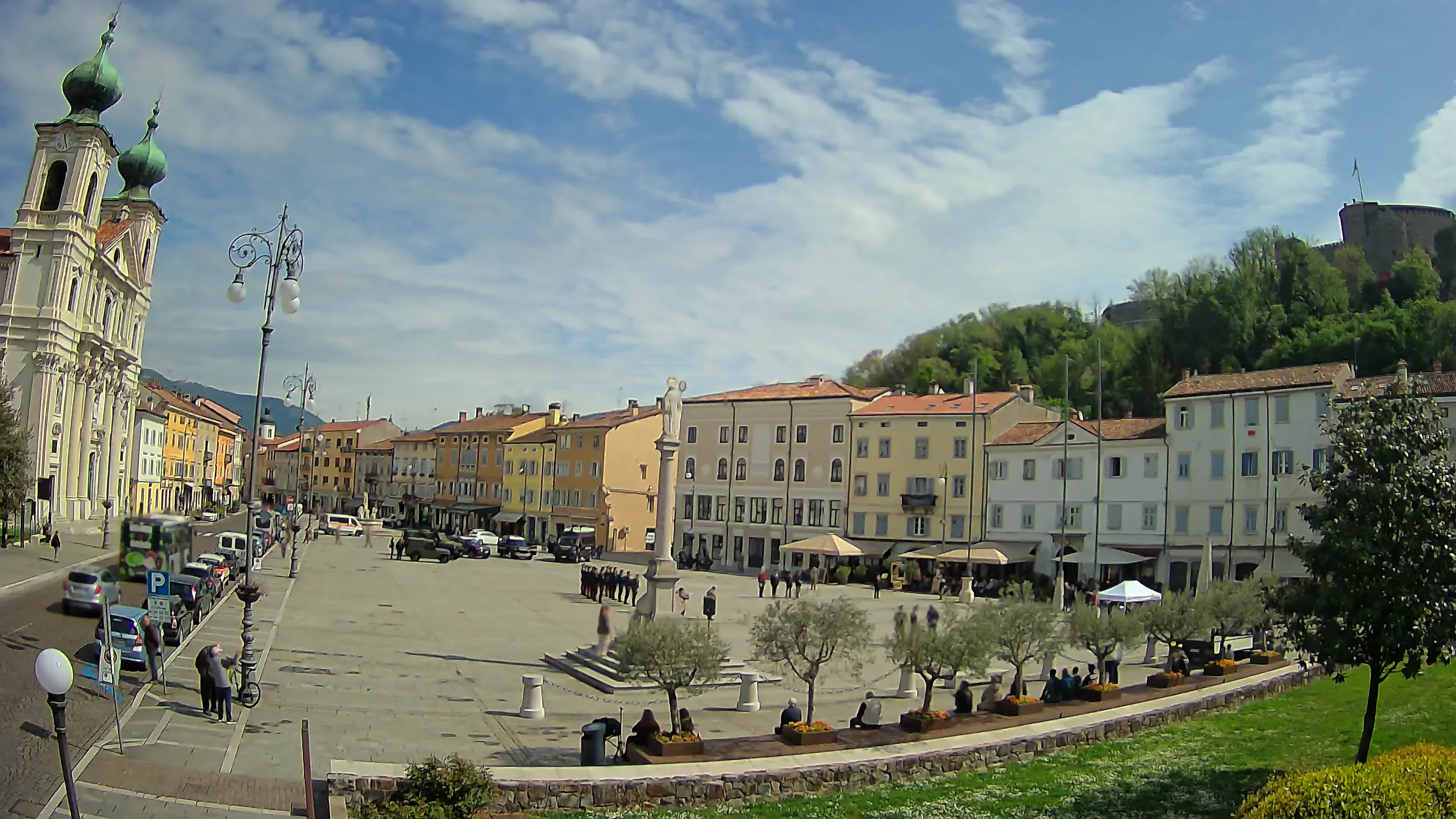 Webcam Gorizia Vittoria square – Church of st. Ignazio