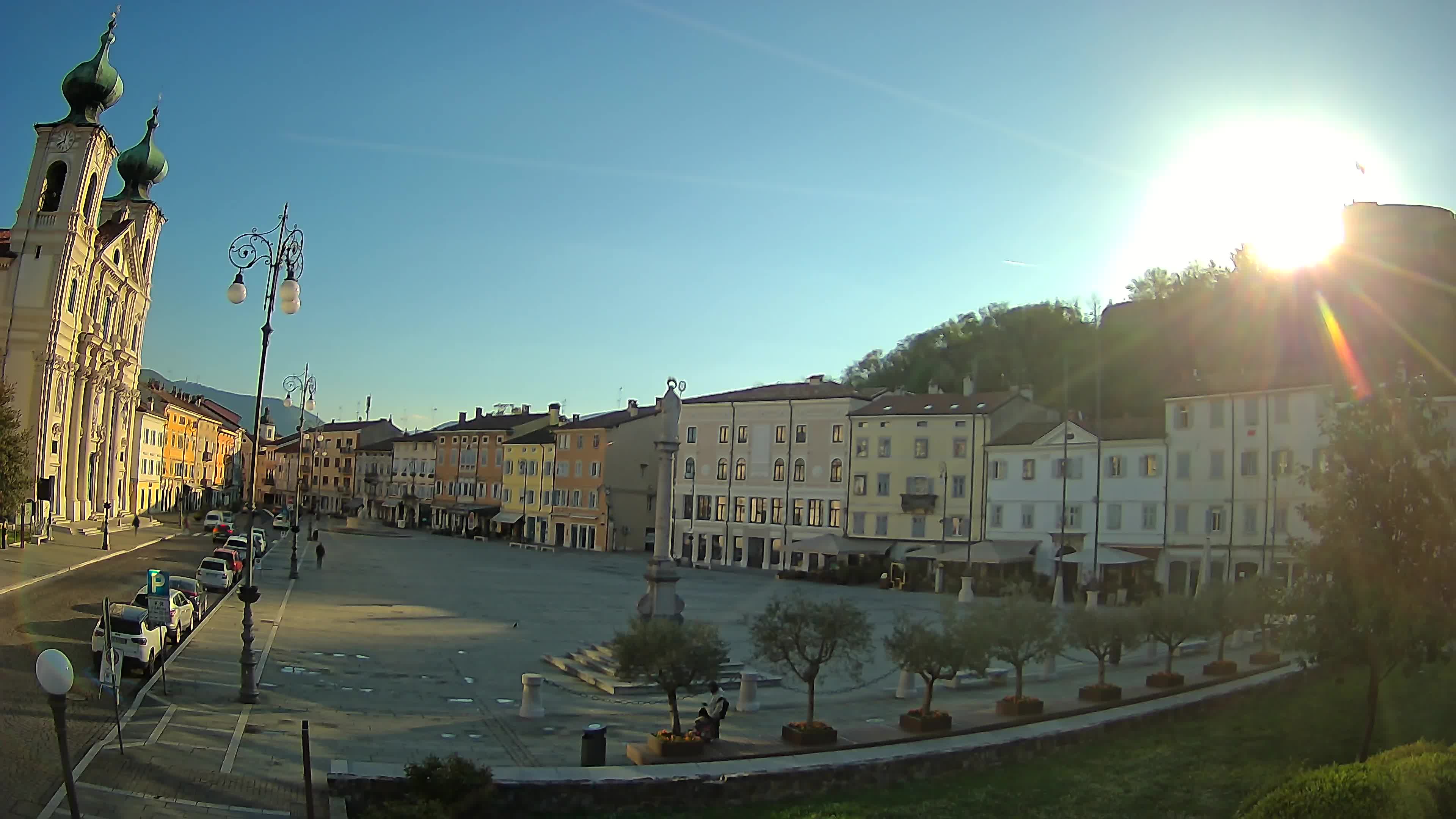Webcam Gorizia Vittoria square – Church of st. Ignazio