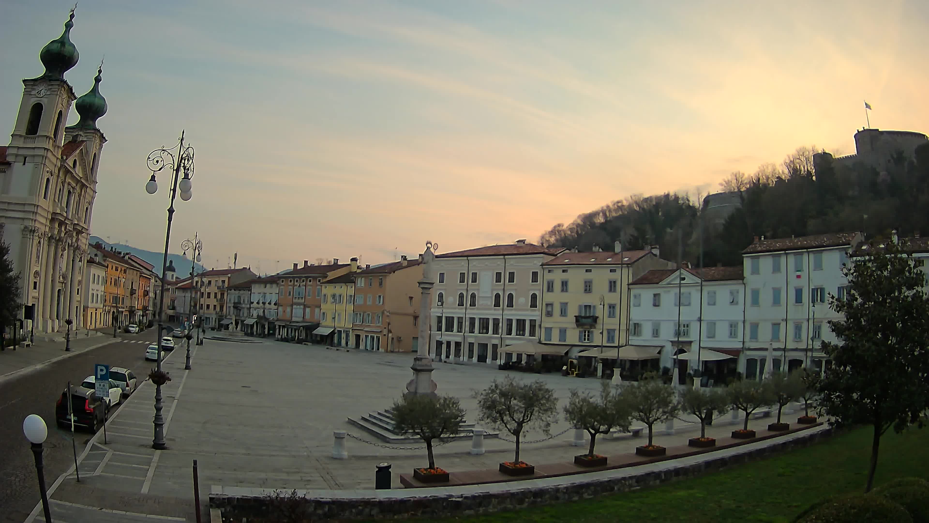 Webcam Gorizia Vittoria square – Church of st. Ignazio