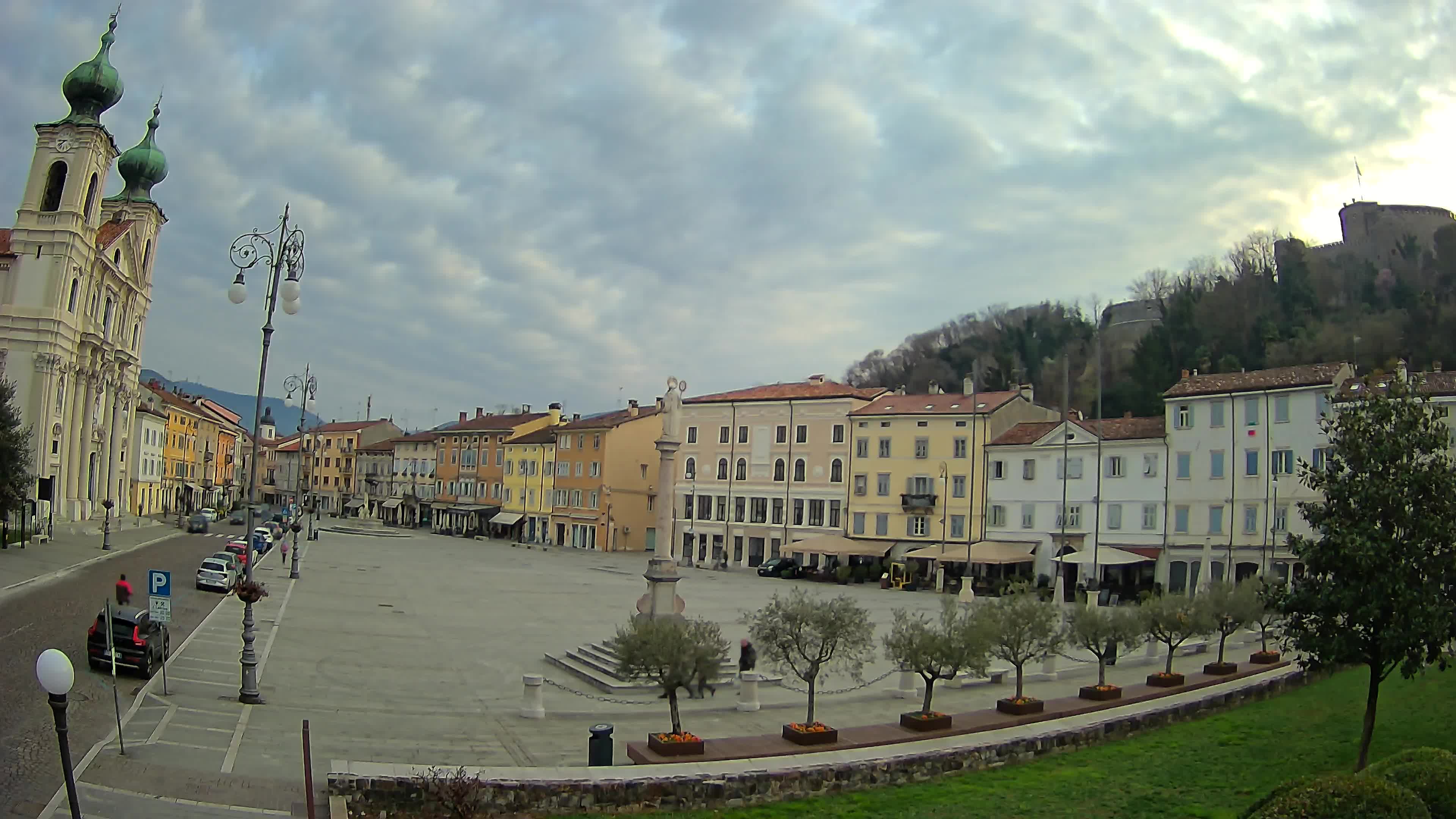 Gorizia – Place Vittoria – église st. Ignazio
