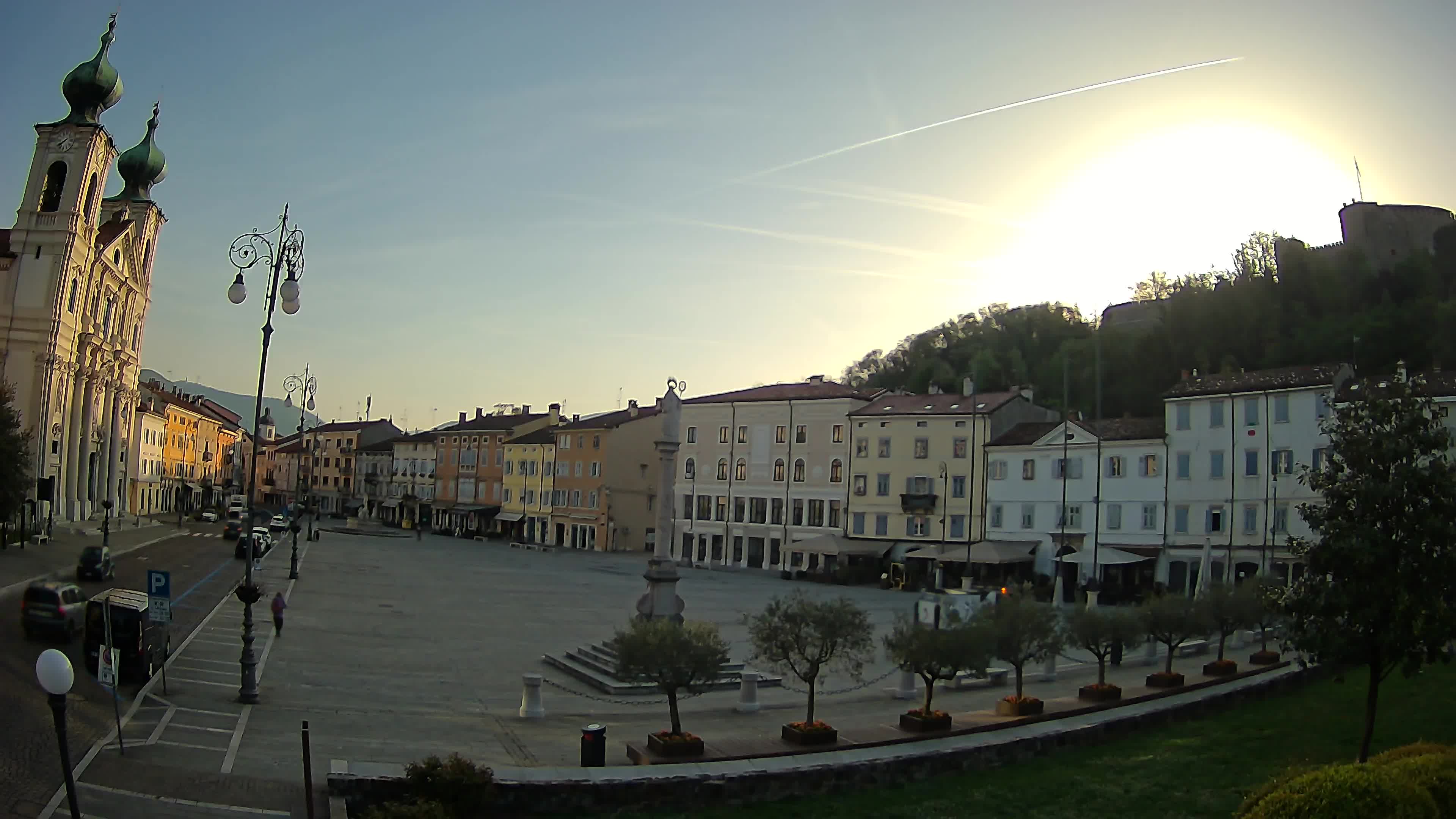 Gorizia – Place Vittoria – église st. Ignazio