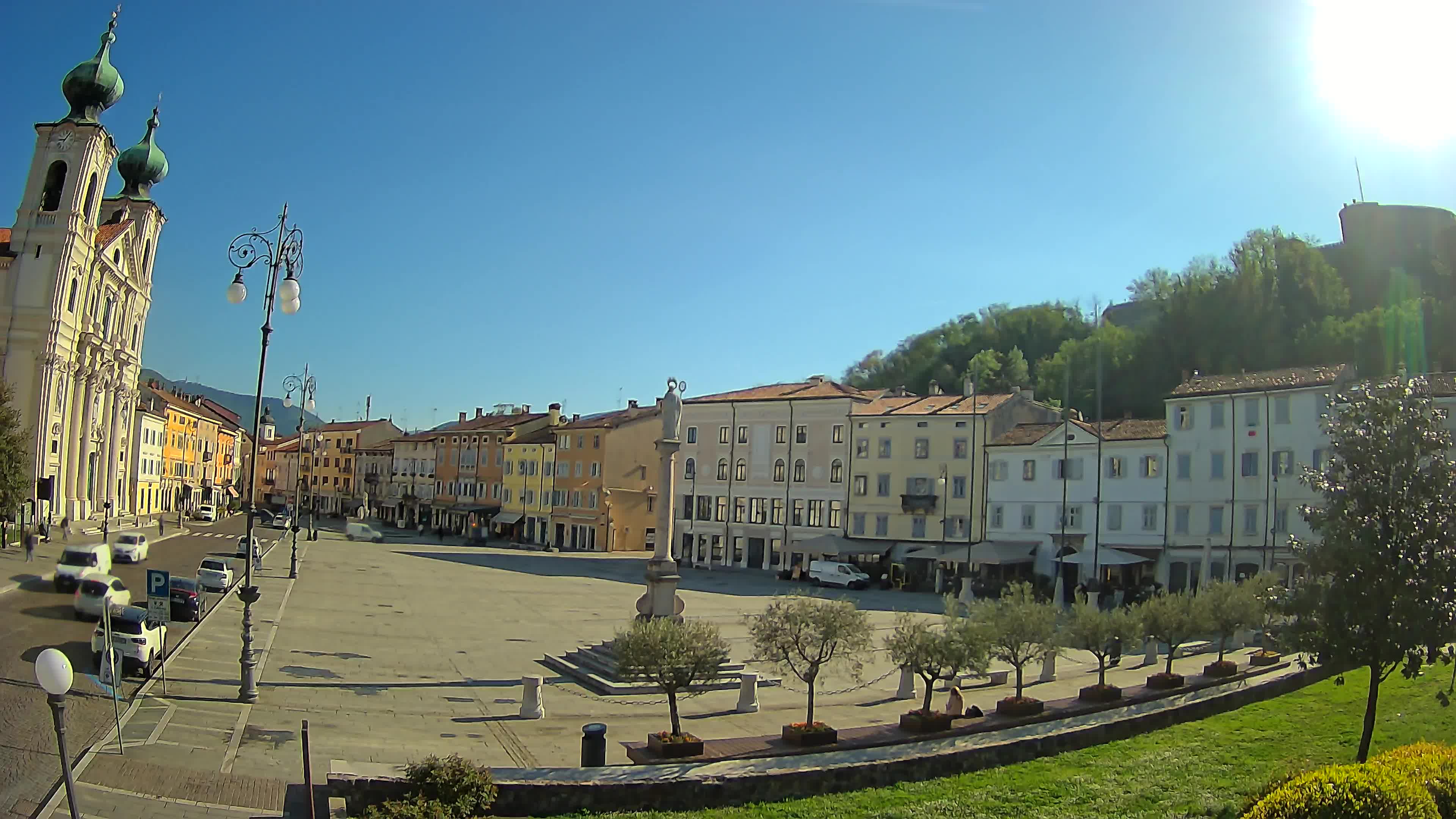 Webcam Gorizia Vittoria square – Church of st. Ignazio