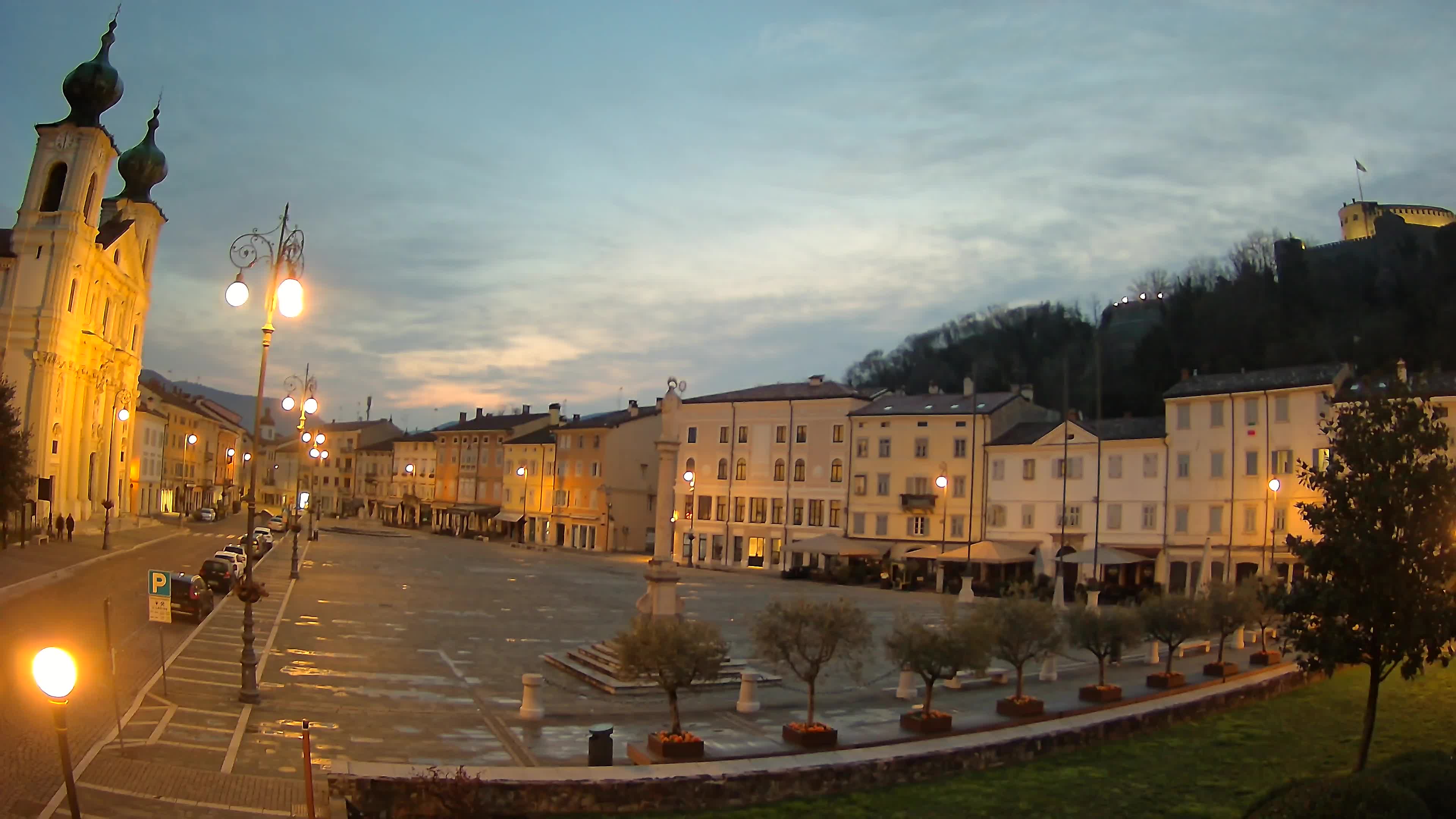 Webcam Gorizia Vittoria square – Church of st. Ignazio