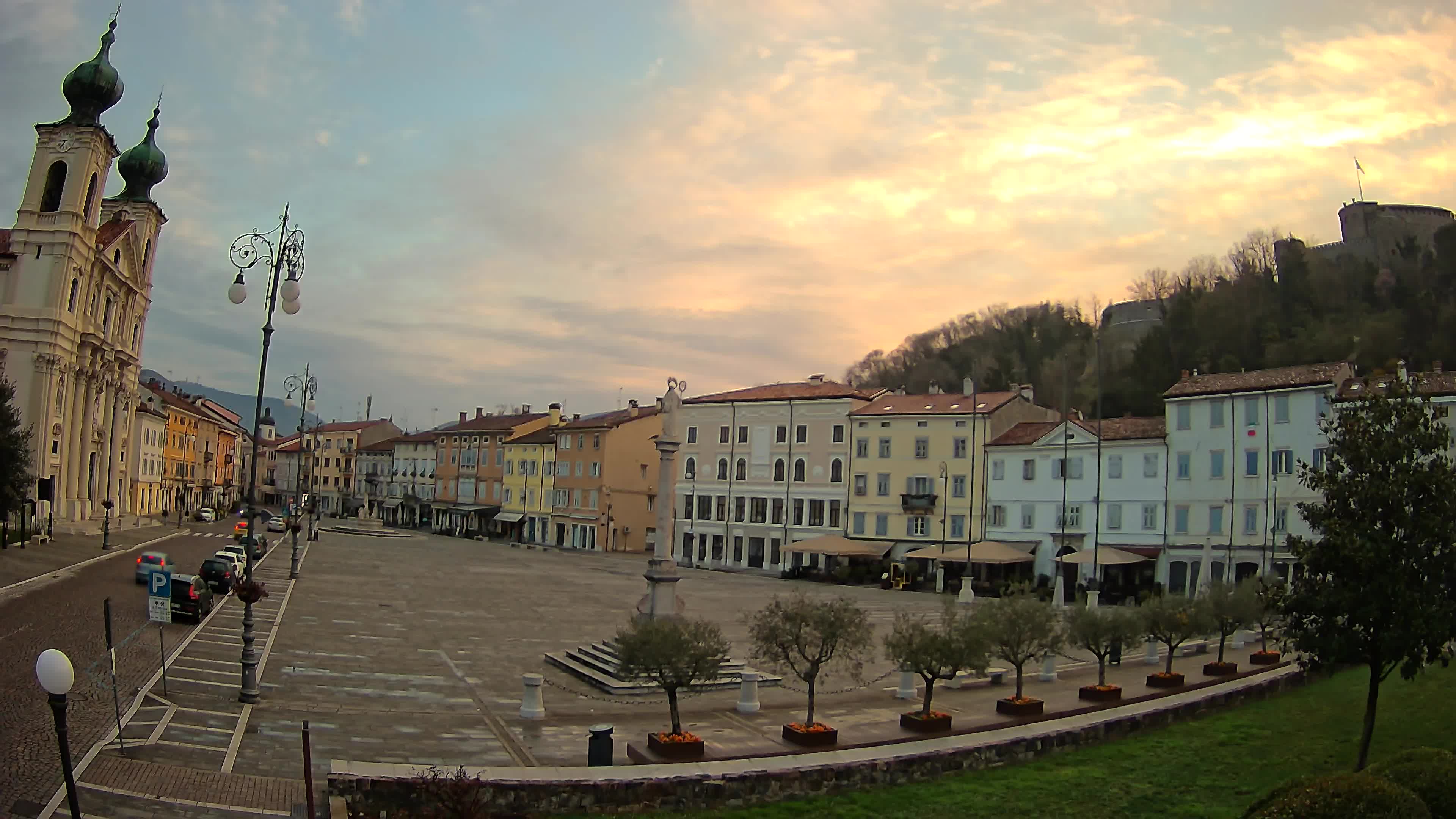 Webcam Gorizia Vittoria square – Church of st. Ignazio
