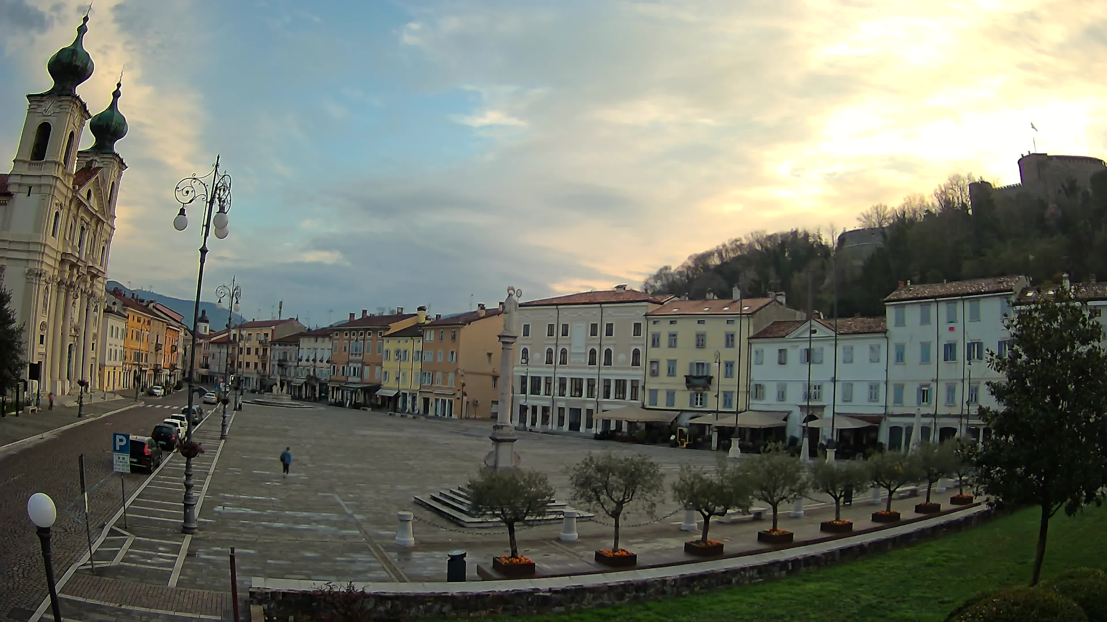 Webcam Gorizia Vittoria square – Church of st. Ignazio