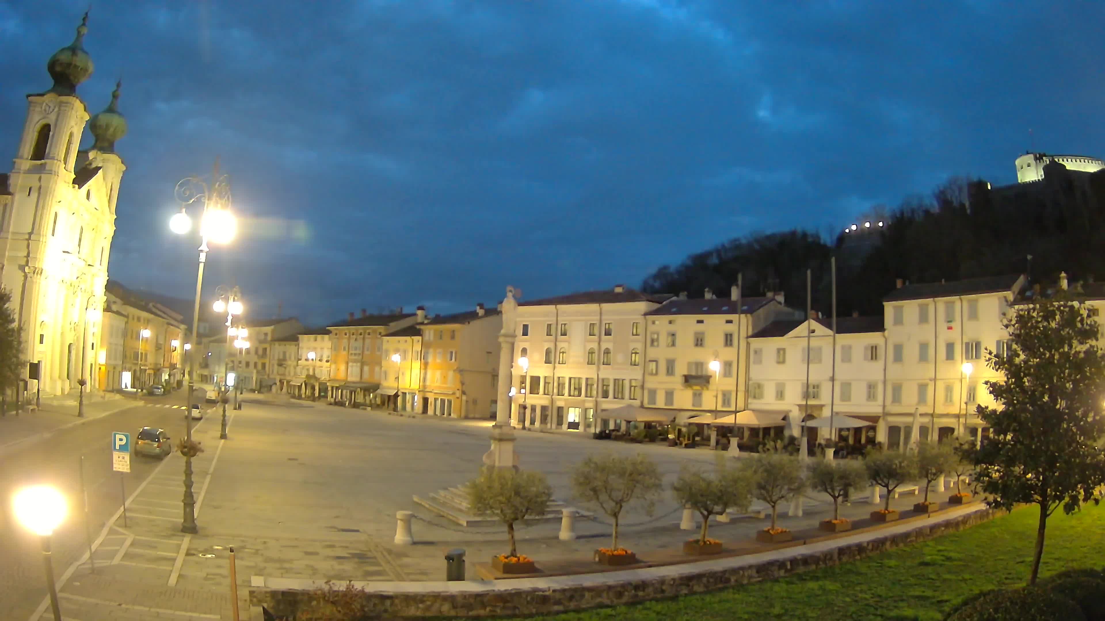 Webcam Gorizia Vittoria square – Church of st. Ignazio