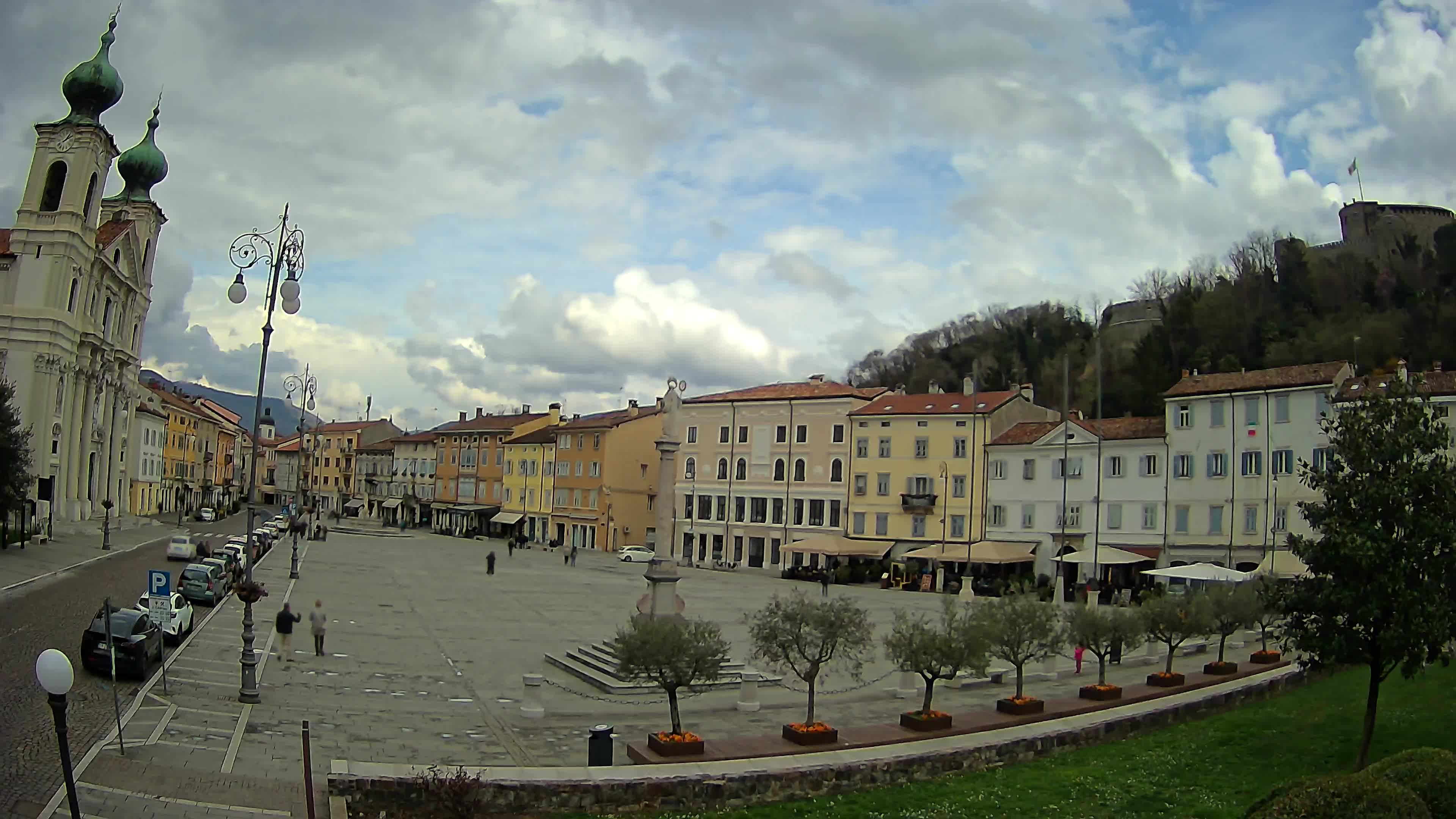 Webcam Gorizia Vittoria square – Church of st. Ignazio