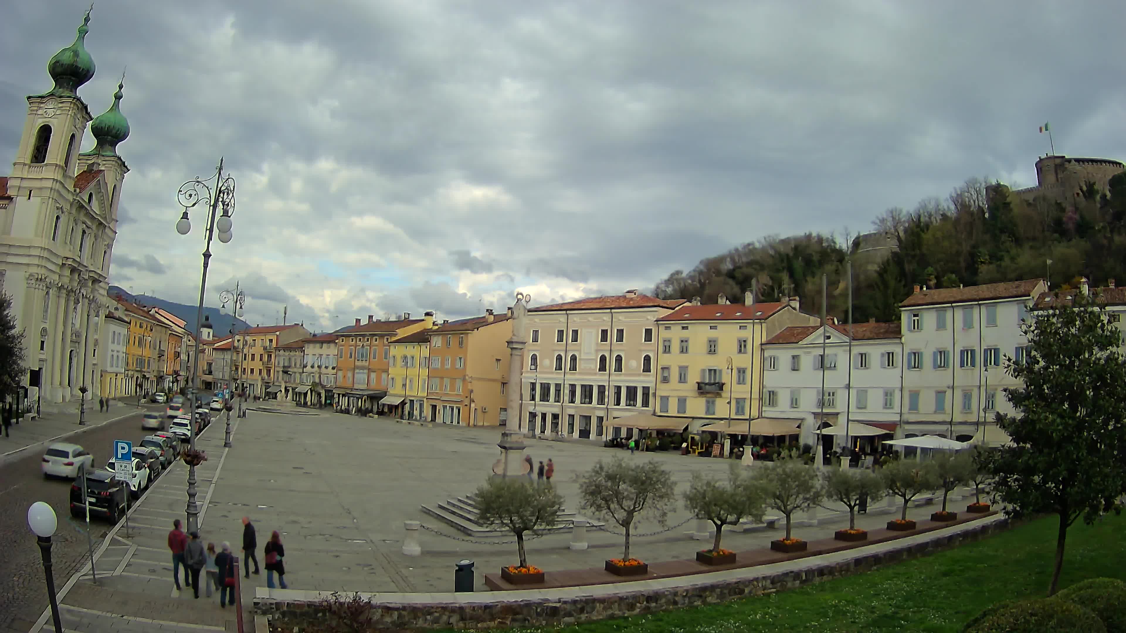 Gorizia – Place Vittoria – église st. Ignazio