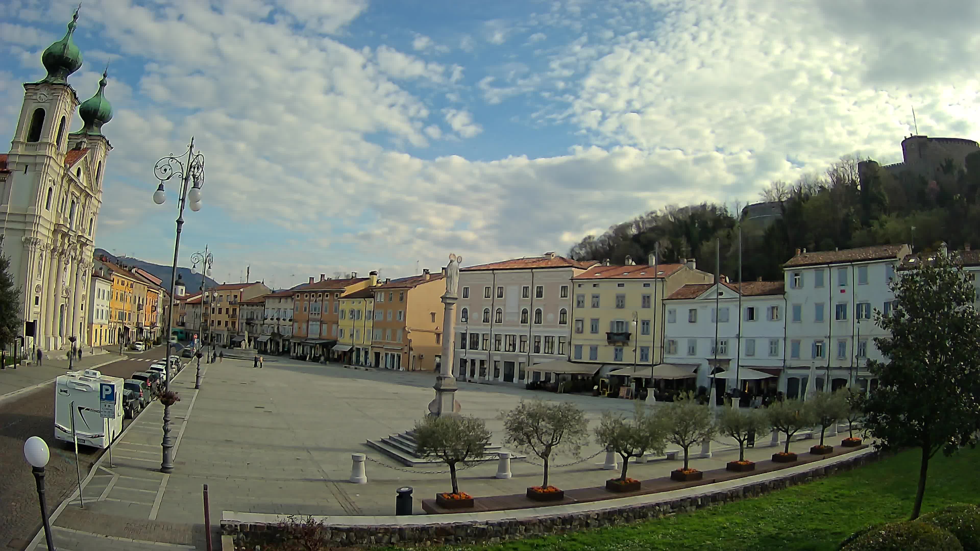 Webcam Gorizia Vittoria square – Church of st. Ignazio