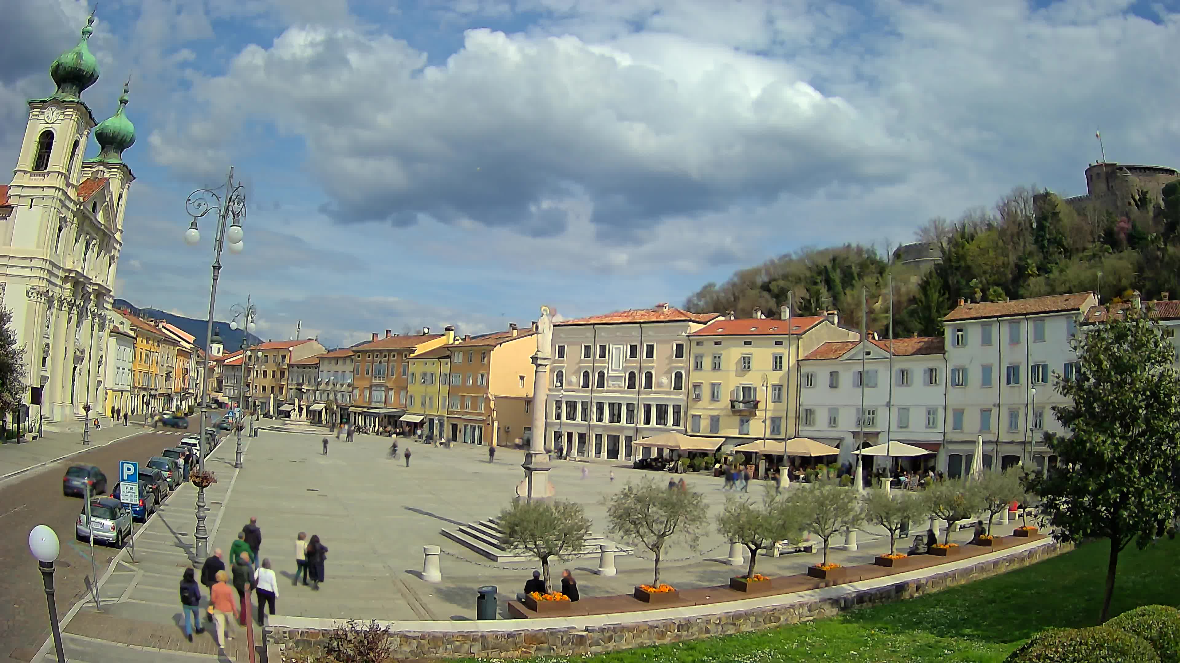Gorizia – Place Vittoria – église st. Ignazio