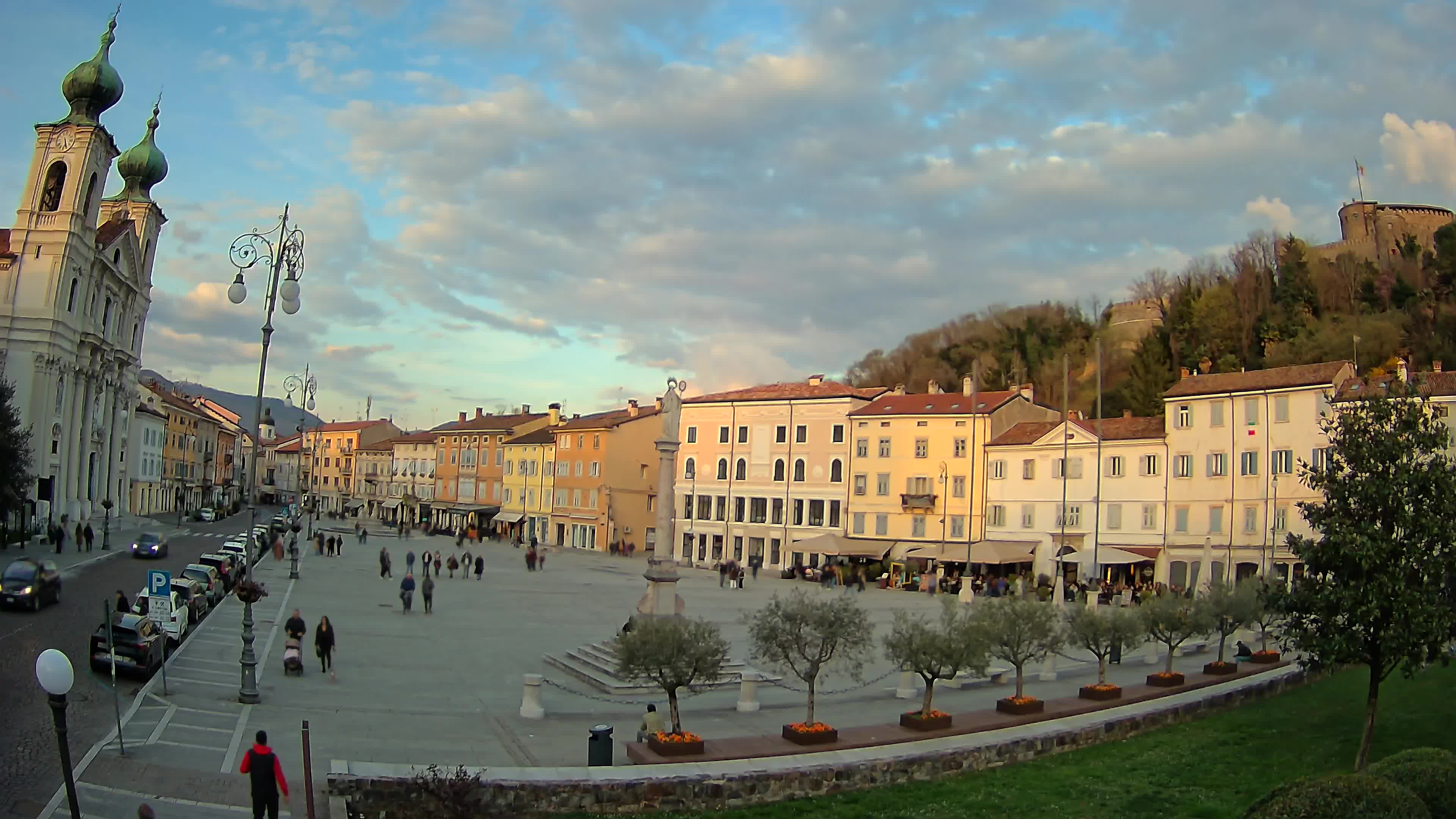 Webcam Gorizia Vittoria square – Church of st. Ignazio