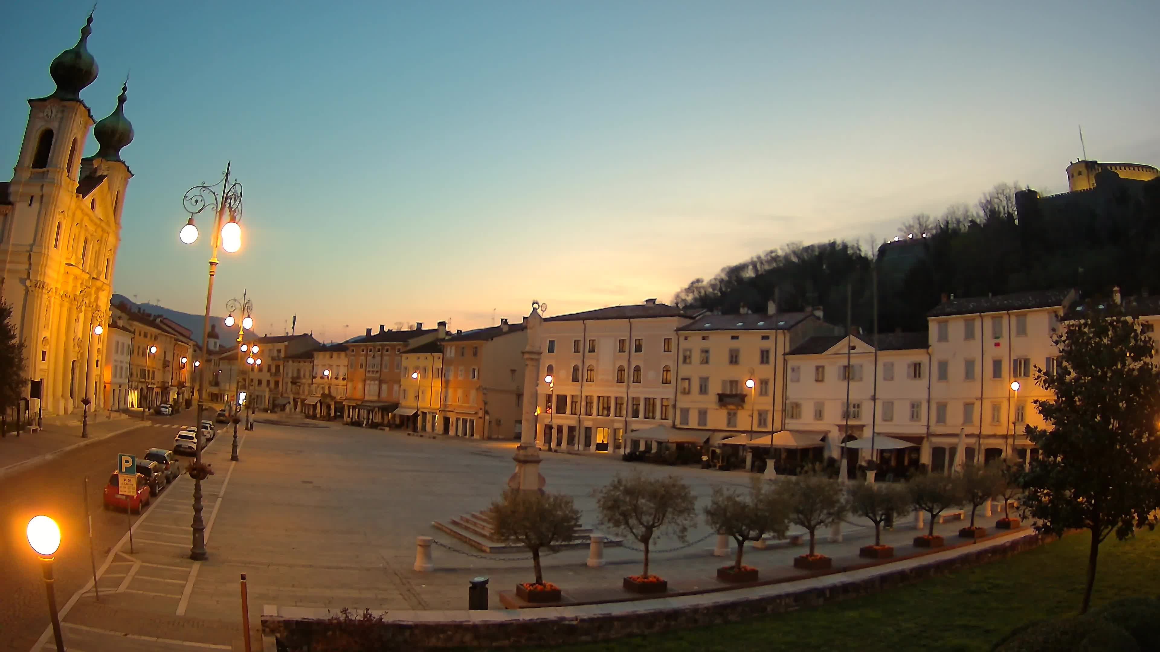 Webcam Gorizia Vittoria square – Church of st. Ignazio