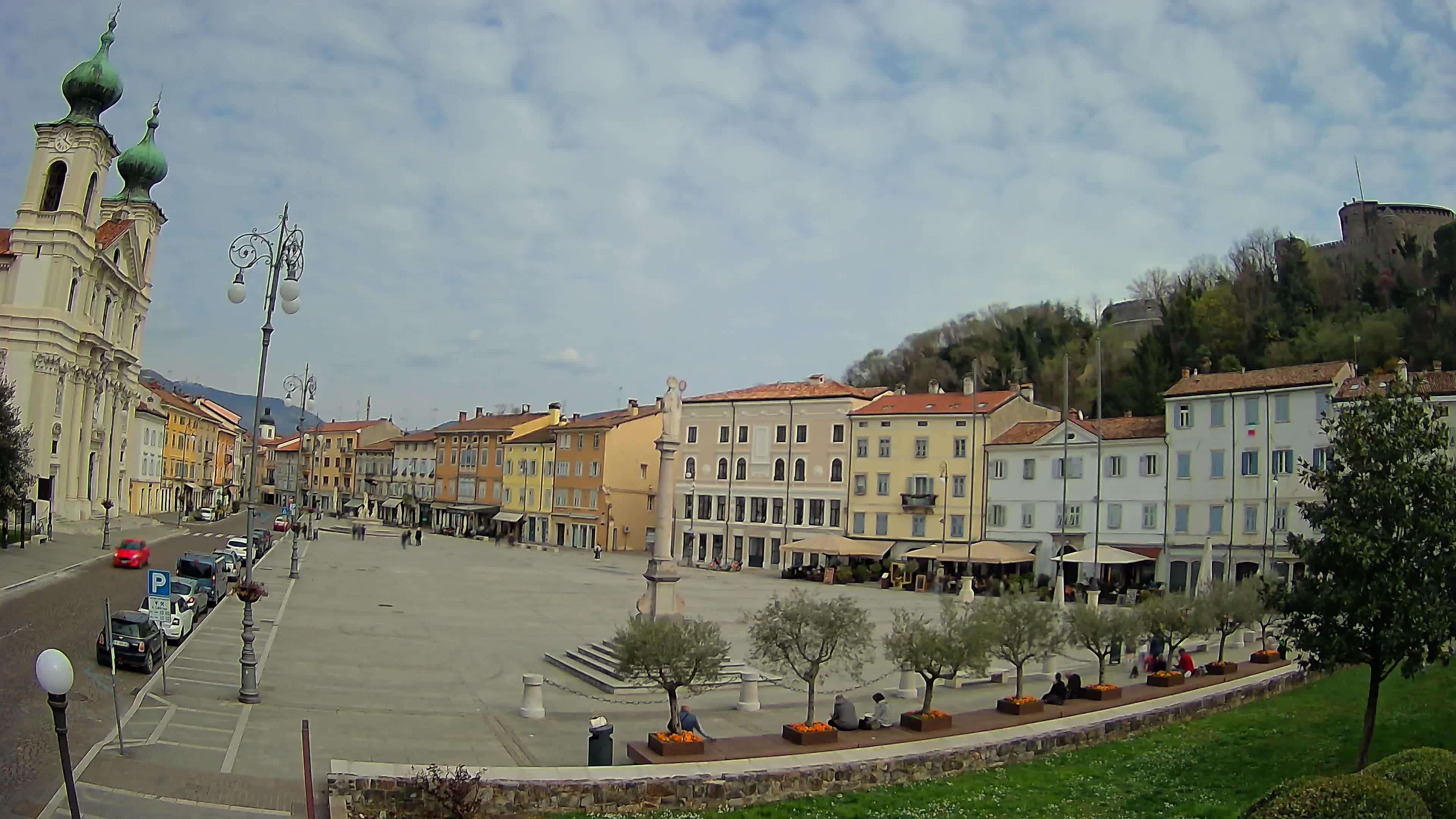 Webcam Gorizia Vittoria square – Church of st. Ignazio