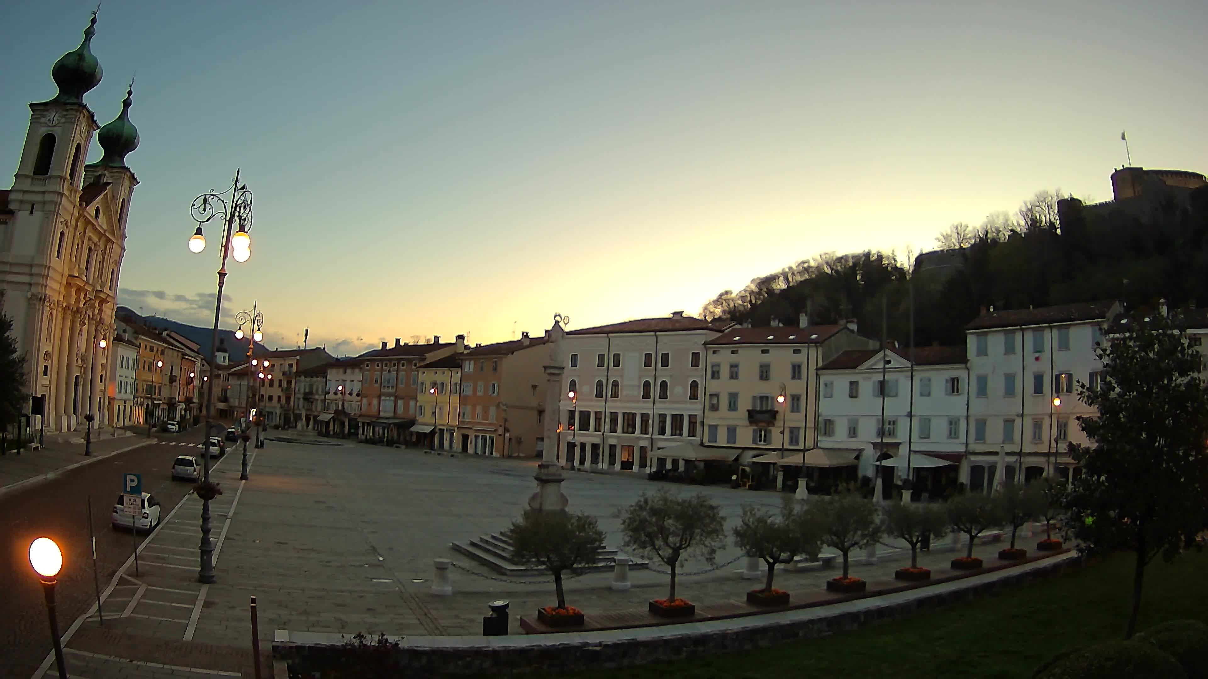 Gorizia – Place Vittoria – église st. Ignazio