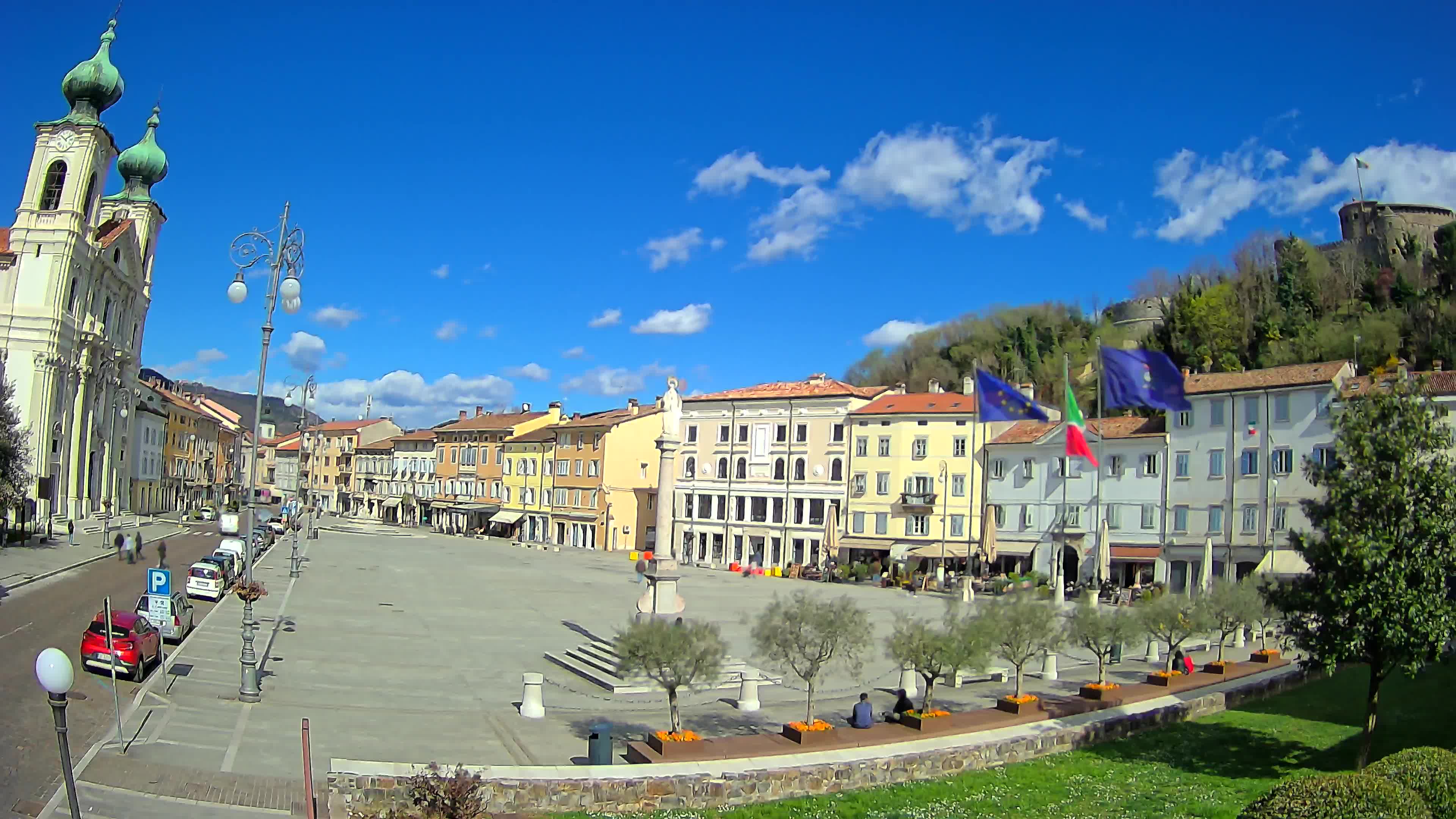 Webcam Gorizia Vittoria square – Church of st. Ignazio
