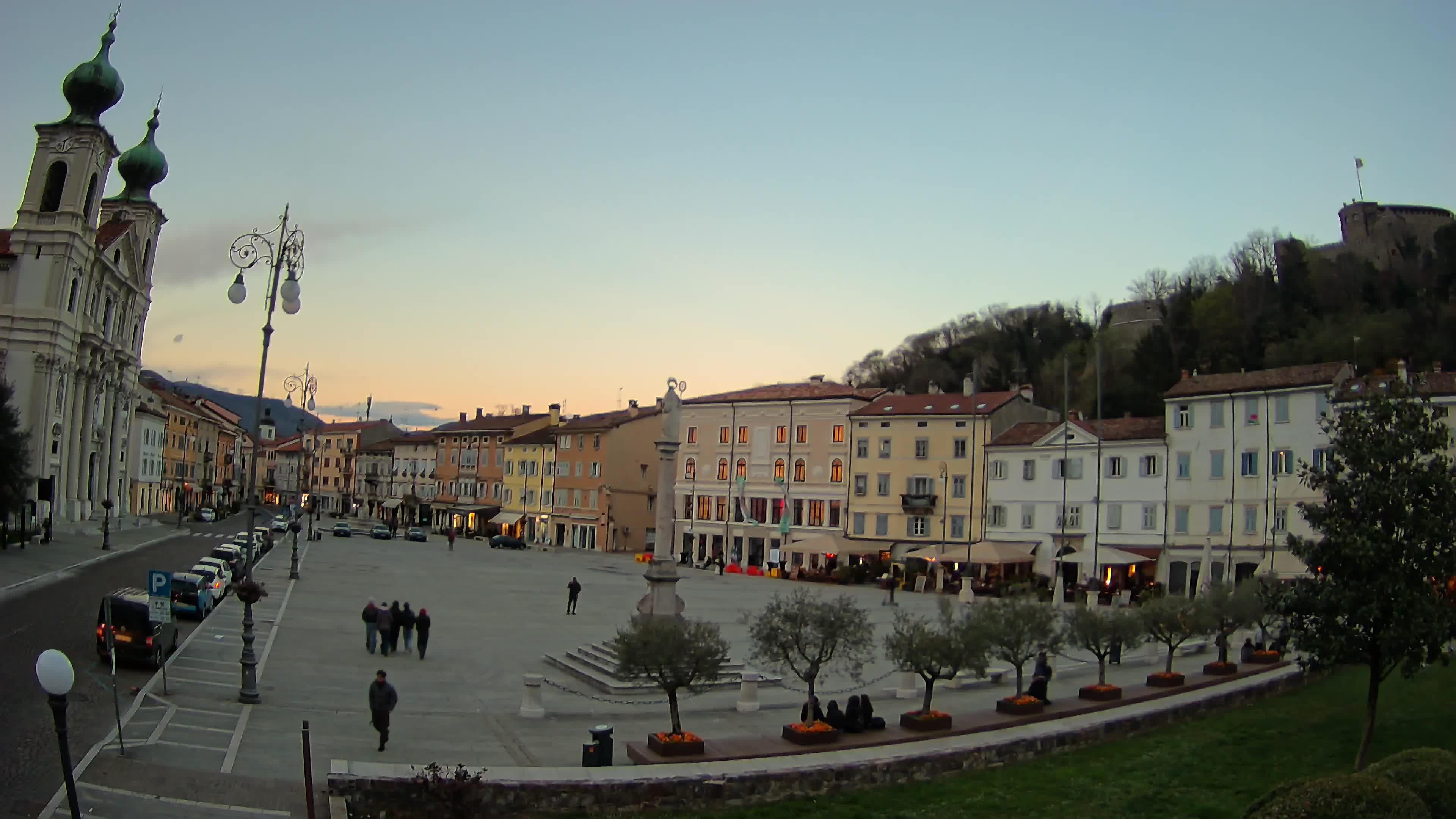 Gorizia – Place Vittoria – église st. Ignazio