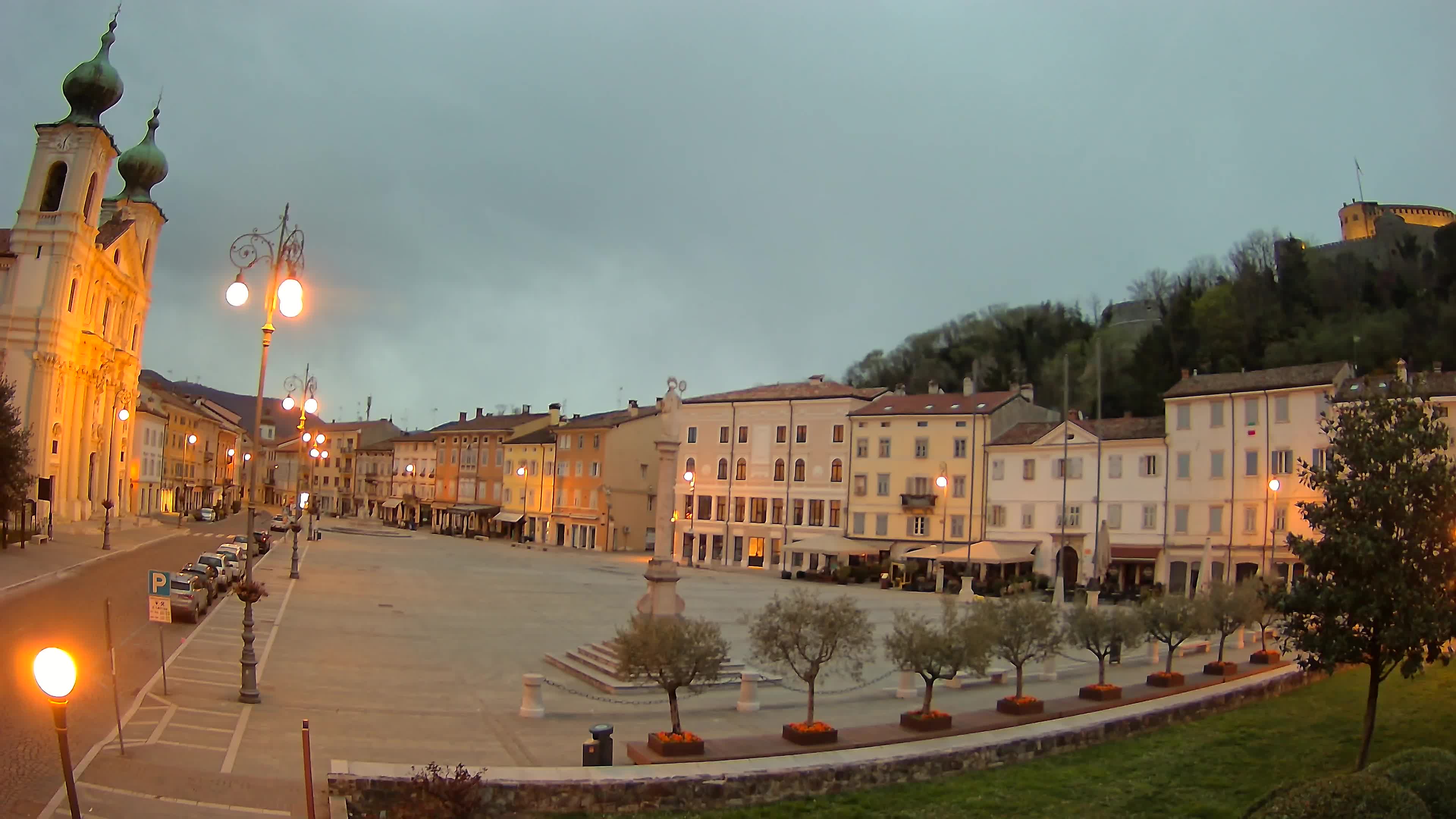 Webcam Gorizia Vittoria square – Church of st. Ignazio