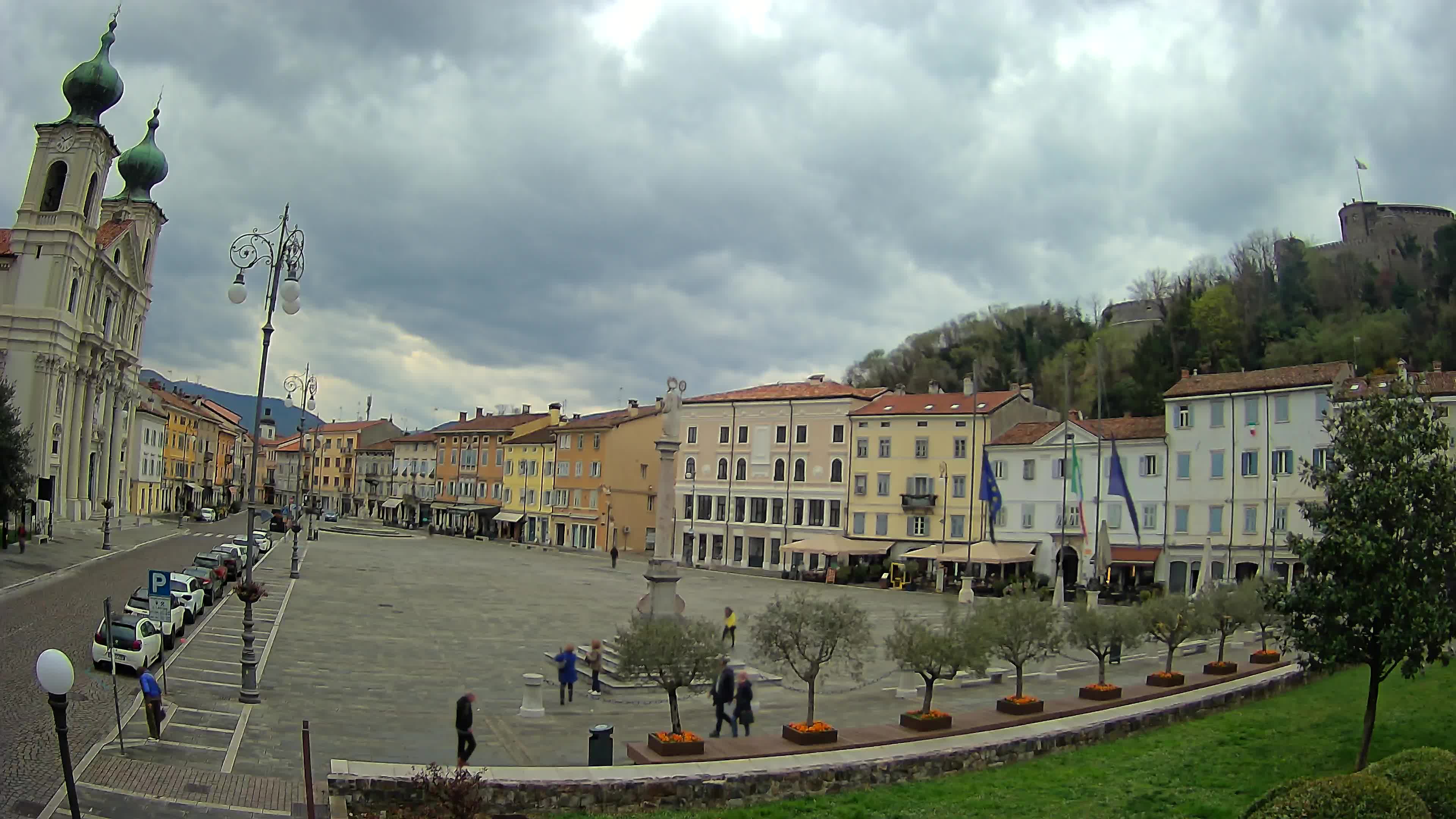 Webcam Gorizia Vittoria square – Church of st. Ignazio