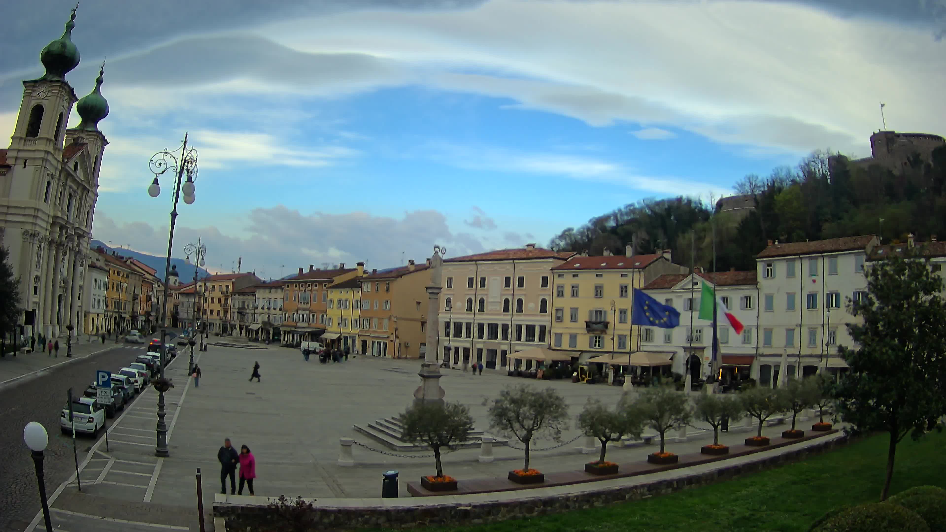 Webcam Gorizia Vittoria square – Church of st. Ignazio