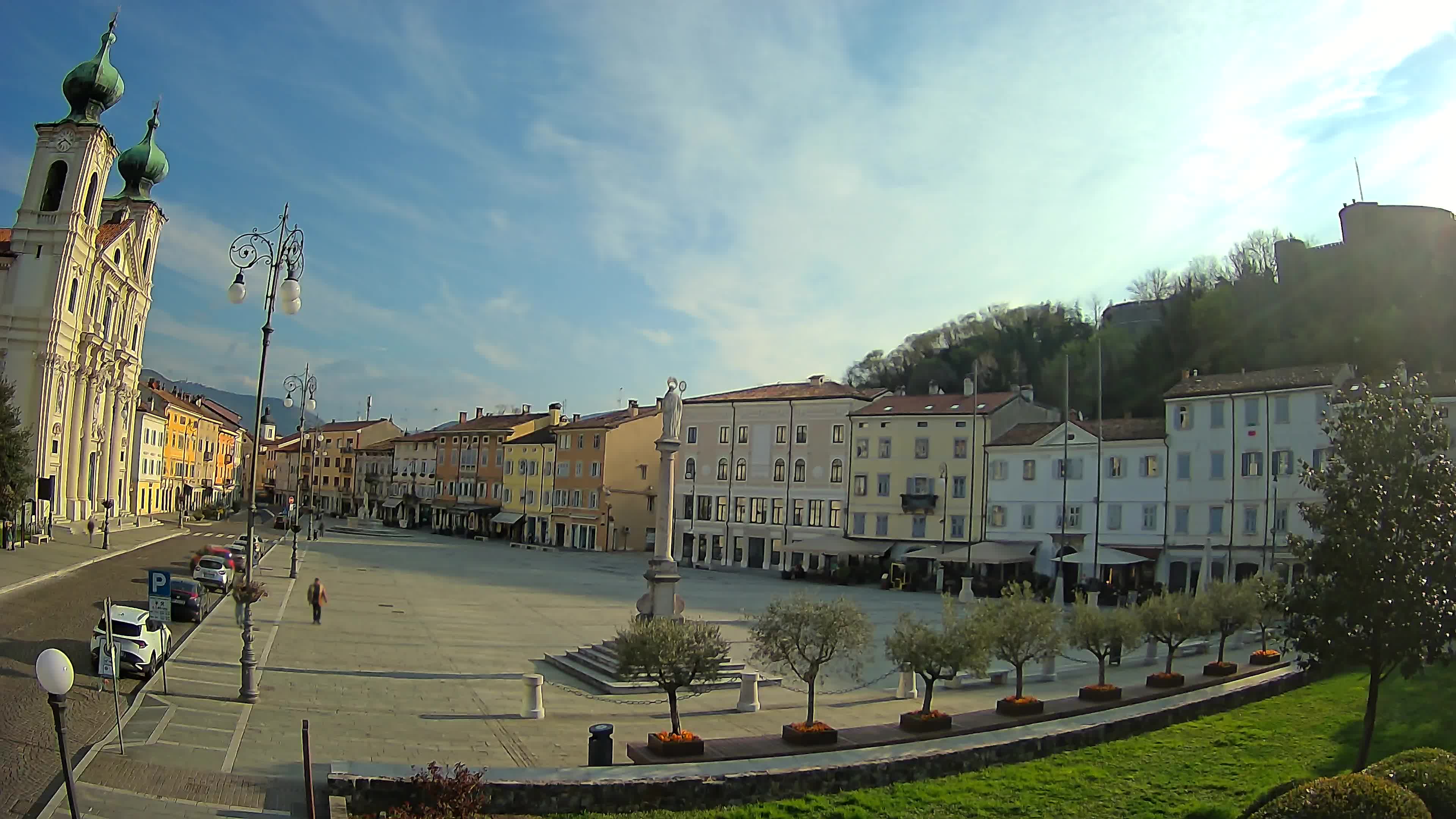 Webcam Gorizia Vittoria square – Church of st. Ignazio