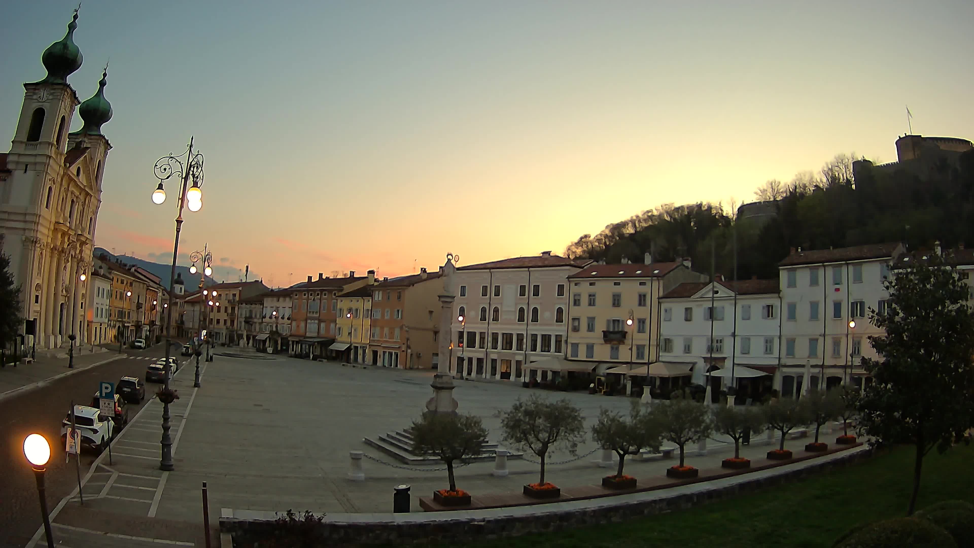 Gorizia – Place Vittoria – église st. Ignazio