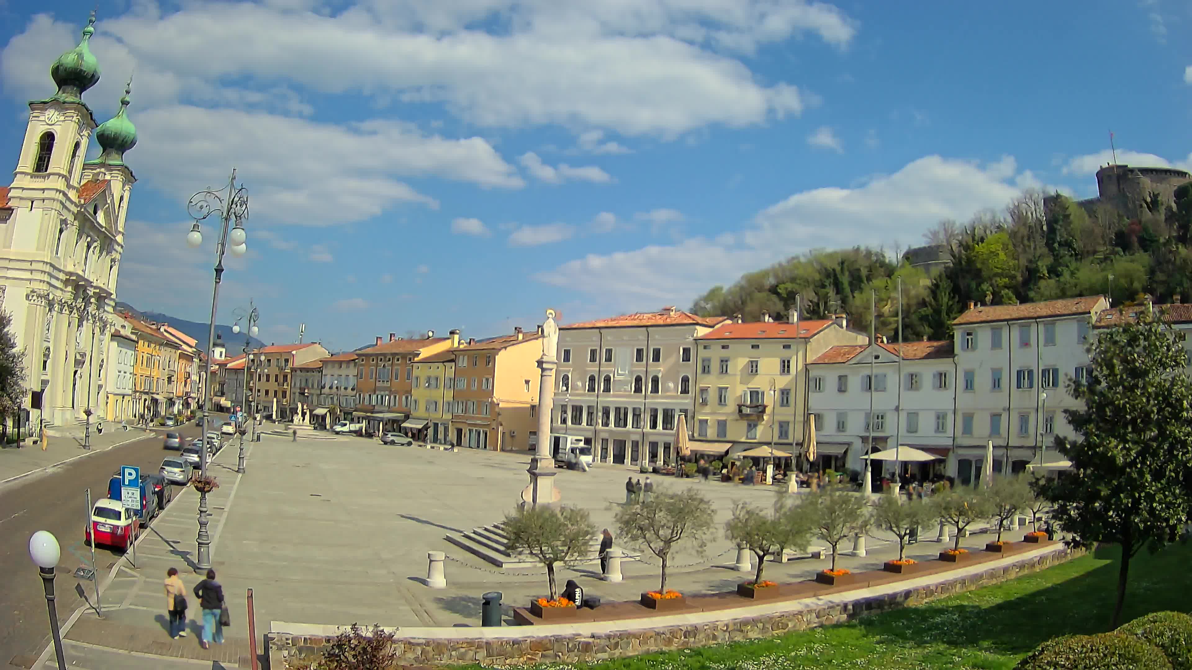 Gorizia – Place Vittoria – église st. Ignazio