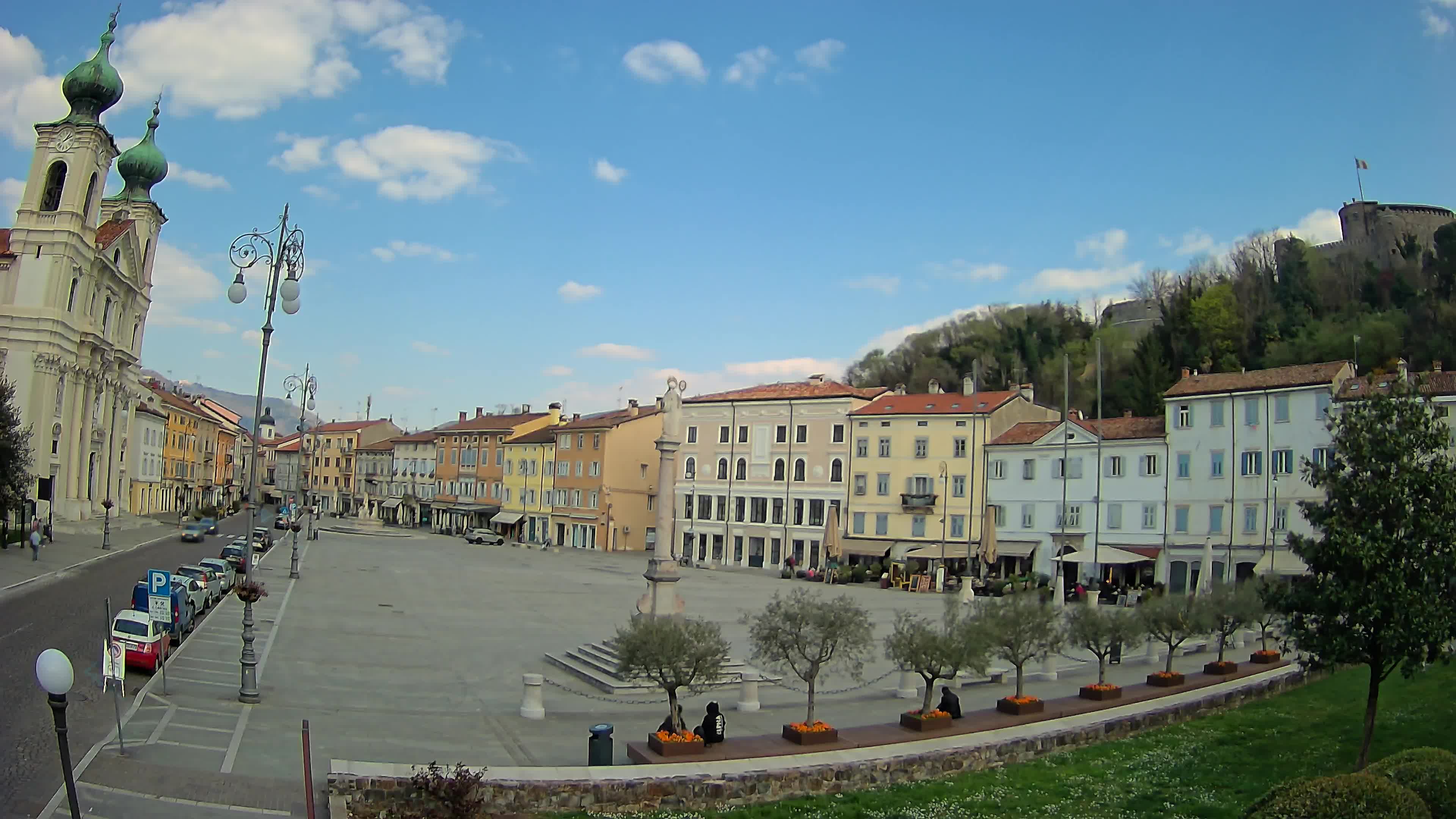 Webcam Gorizia Vittoria square – Church of st. Ignazio