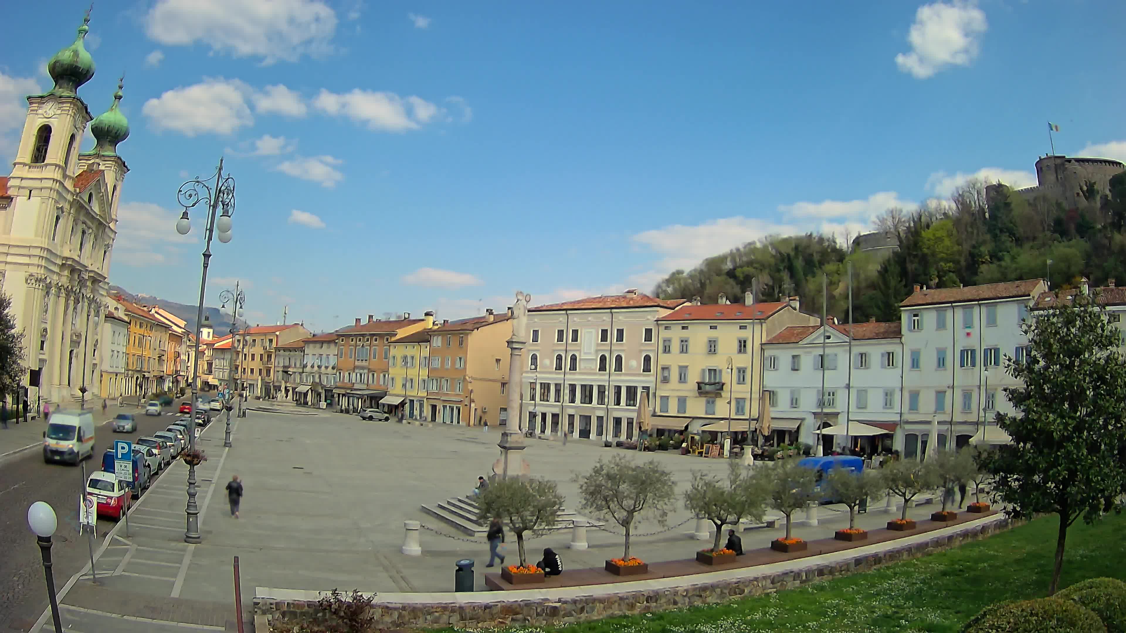 Webcam Gorizia Vittoria square – Church of st. Ignazio