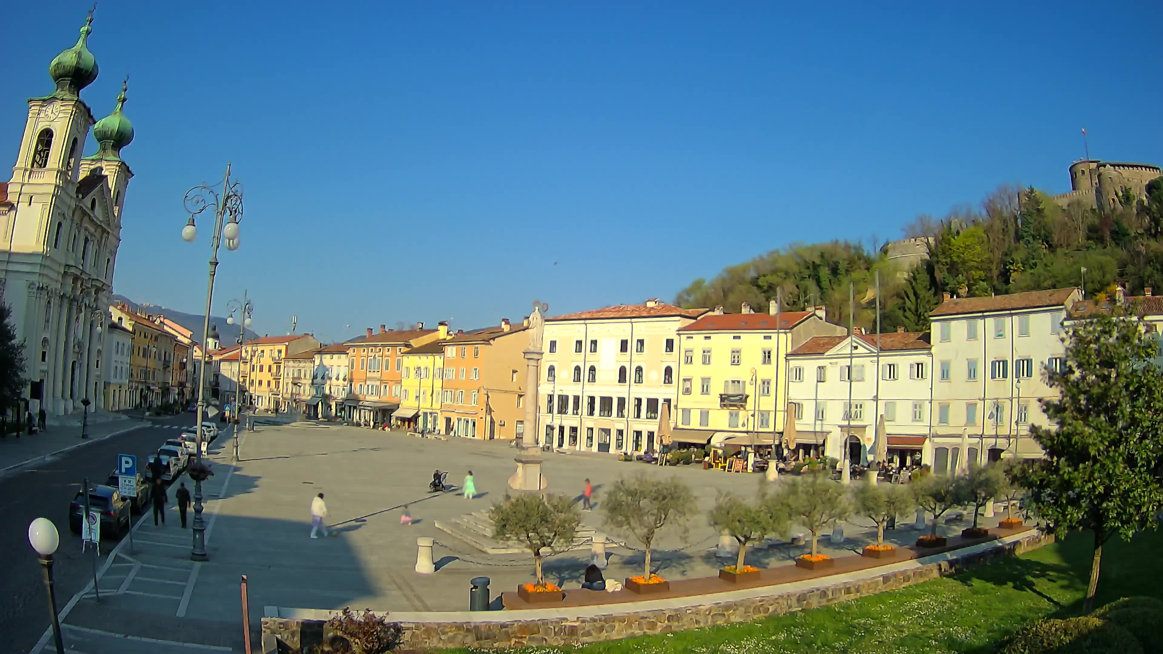 Gorizia – Place Vittoria – église st. Ignazio
