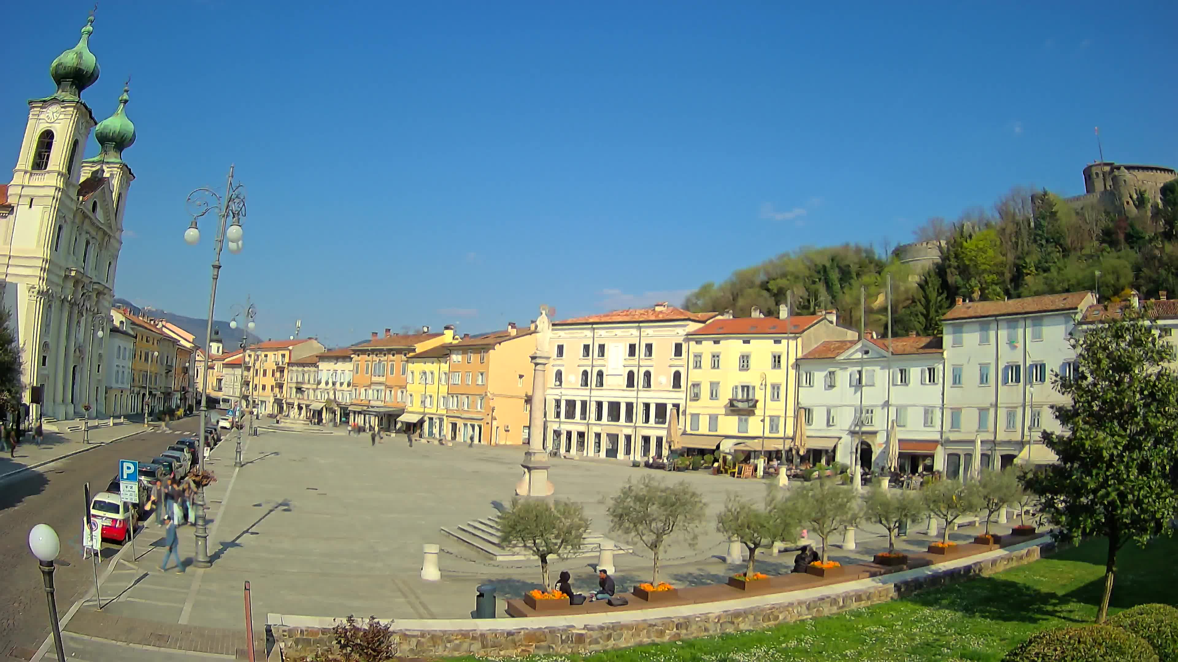 Gorizia – Place Vittoria – église st. Ignazio