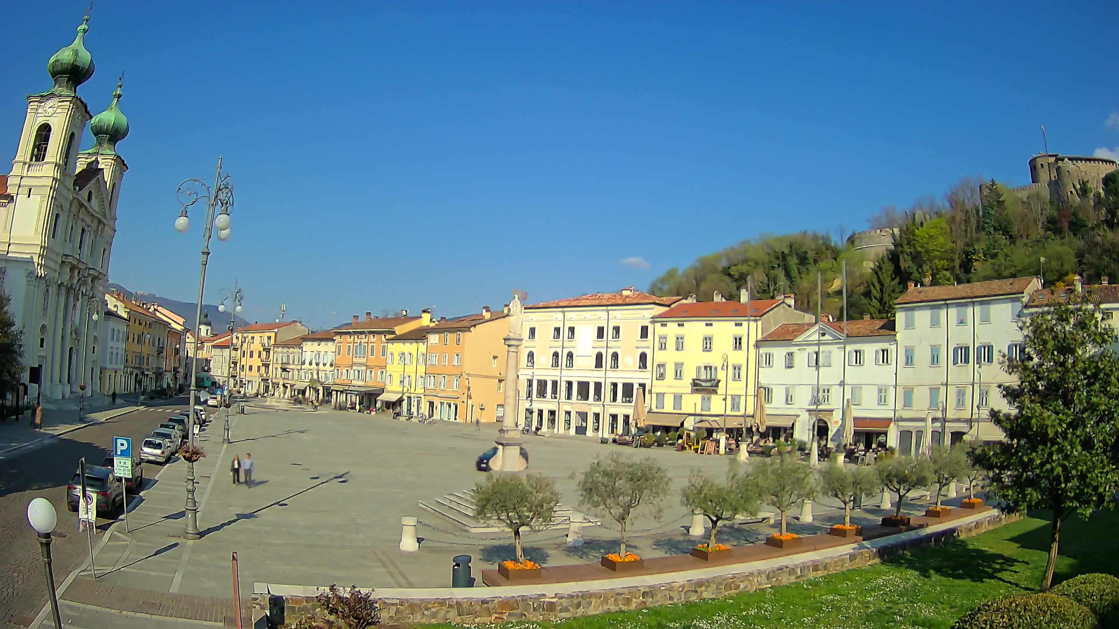 Webcam Gorizia Vittoria square – Church of st. Ignazio
