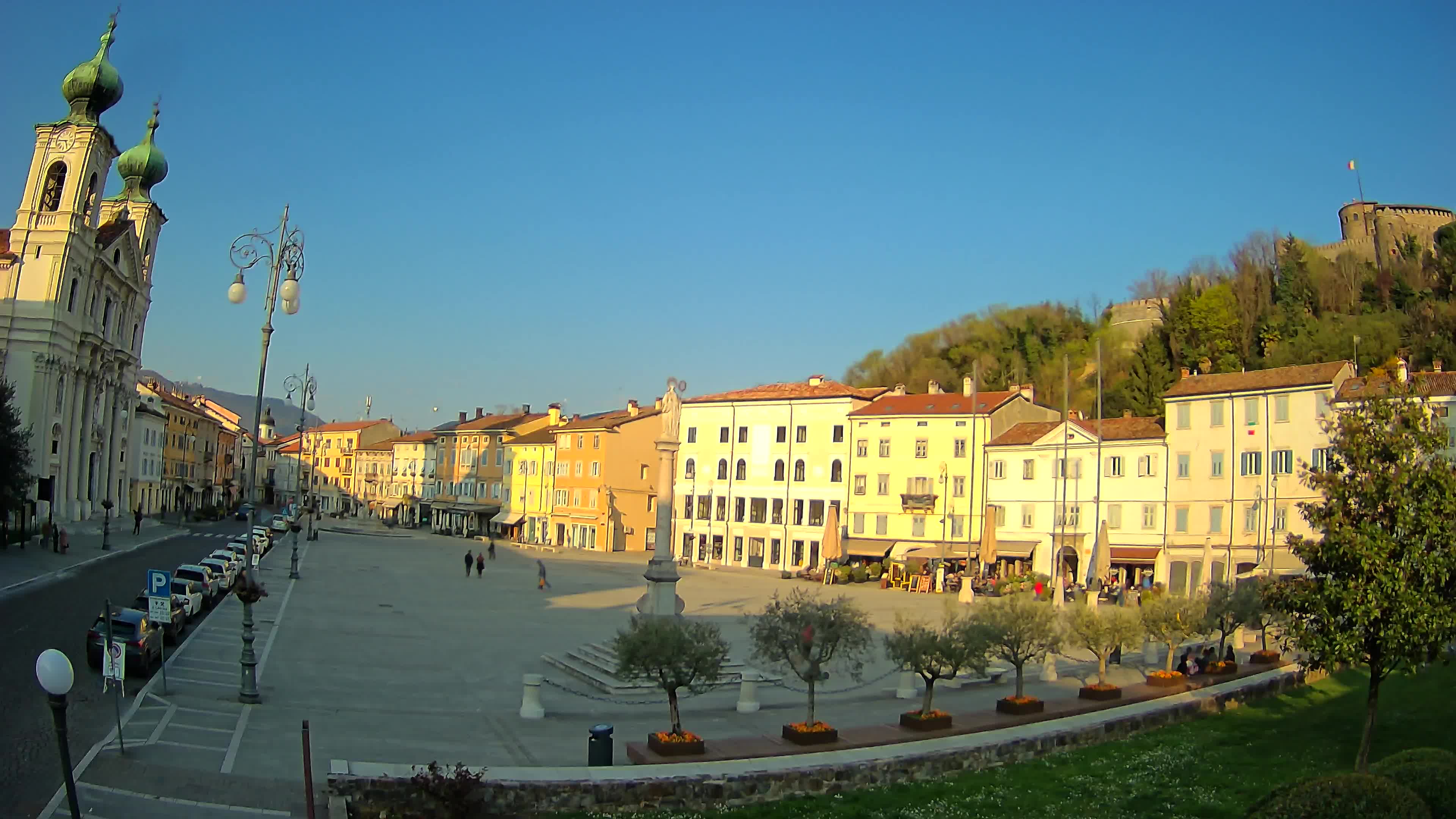 Gorizia – Place Vittoria – église st. Ignazio