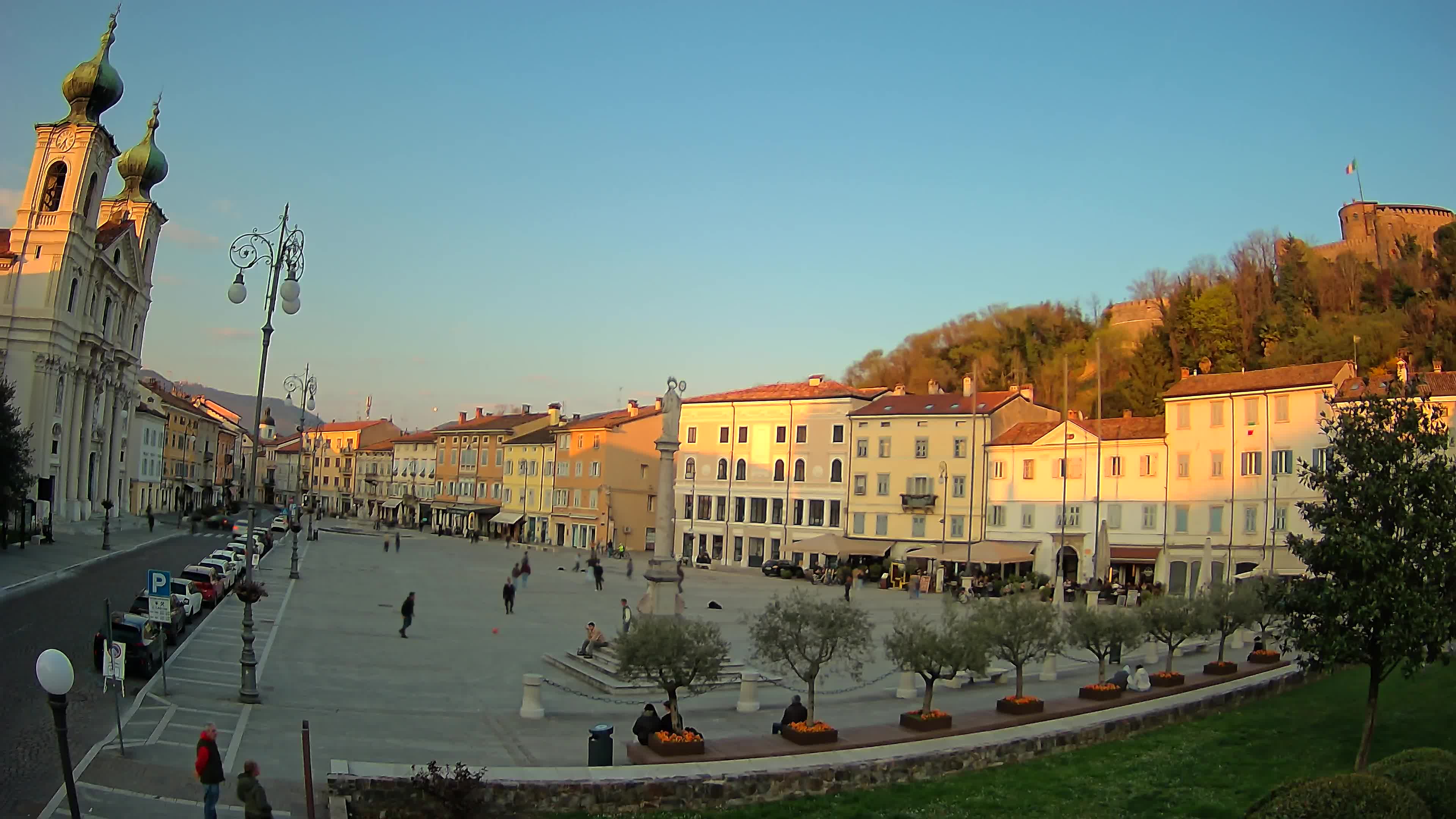 Webcam Gorizia Vittoria square – Church of st. Ignazio