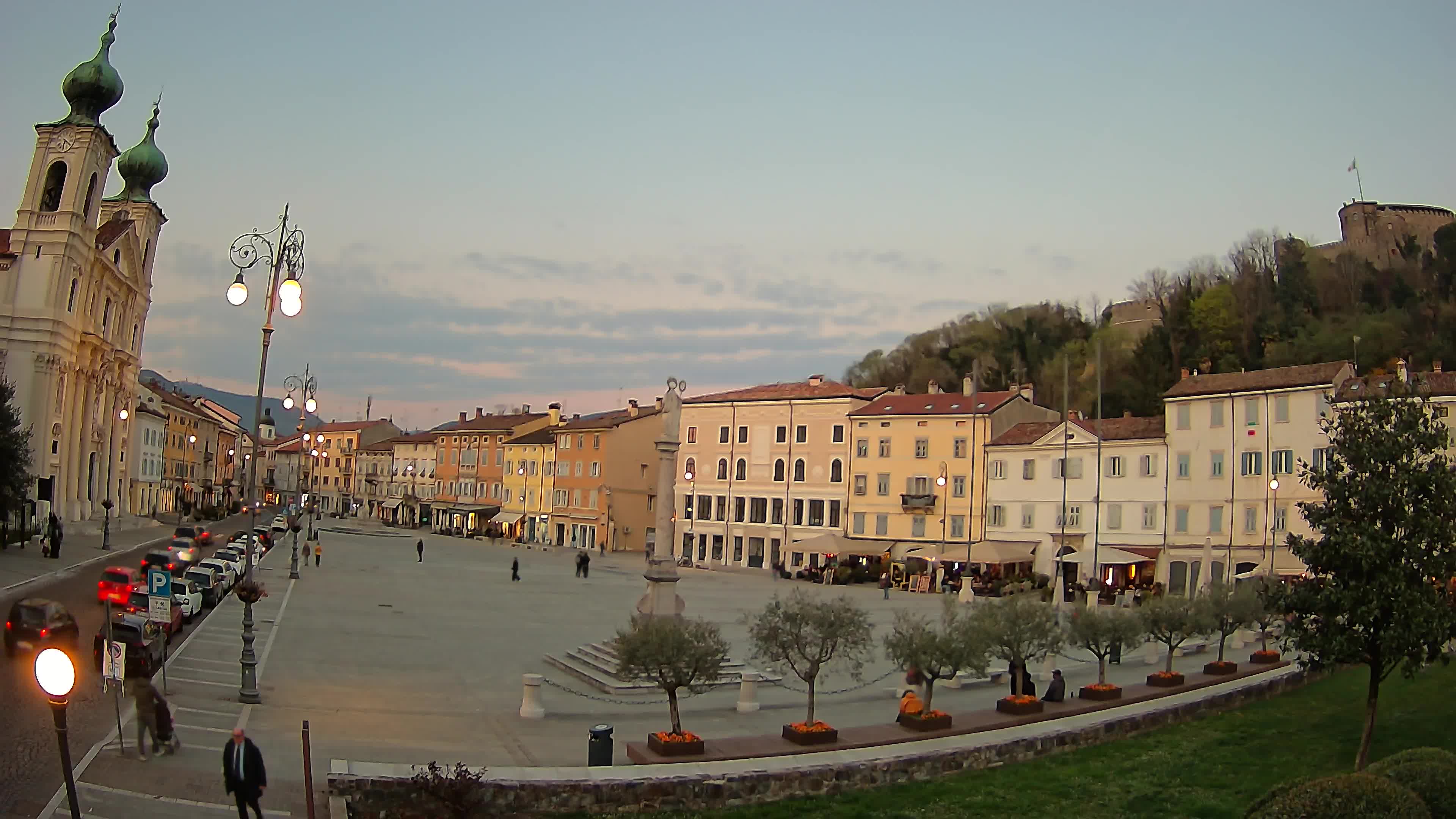 Gorizia – Place Vittoria – église st. Ignazio