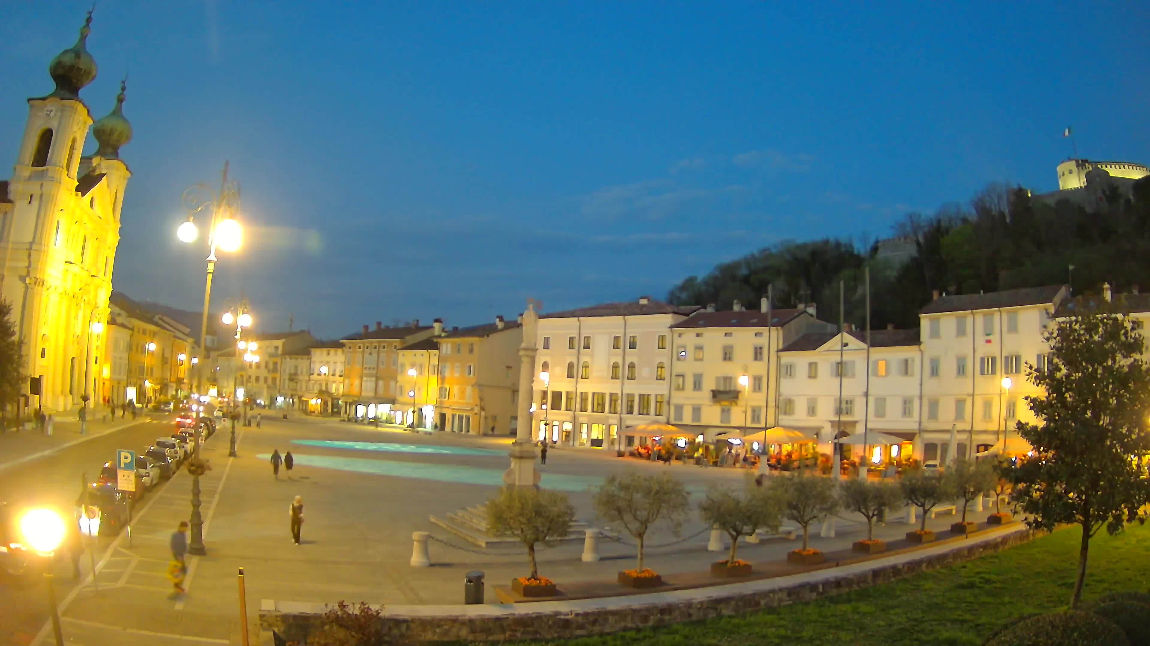 Gorizia – Place Vittoria – église st. Ignazio