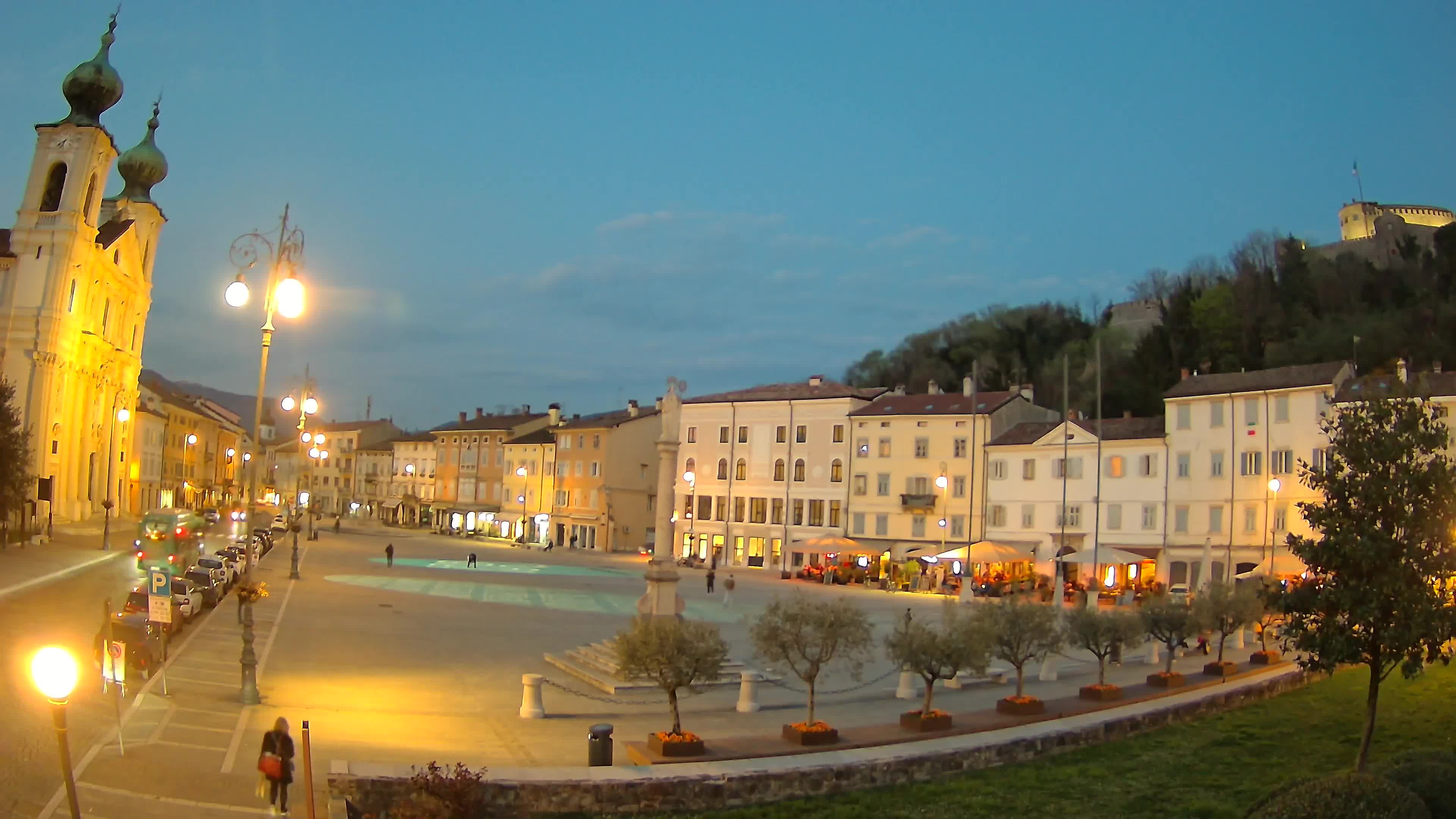 Gorizia – Place Vittoria – église st. Ignazio