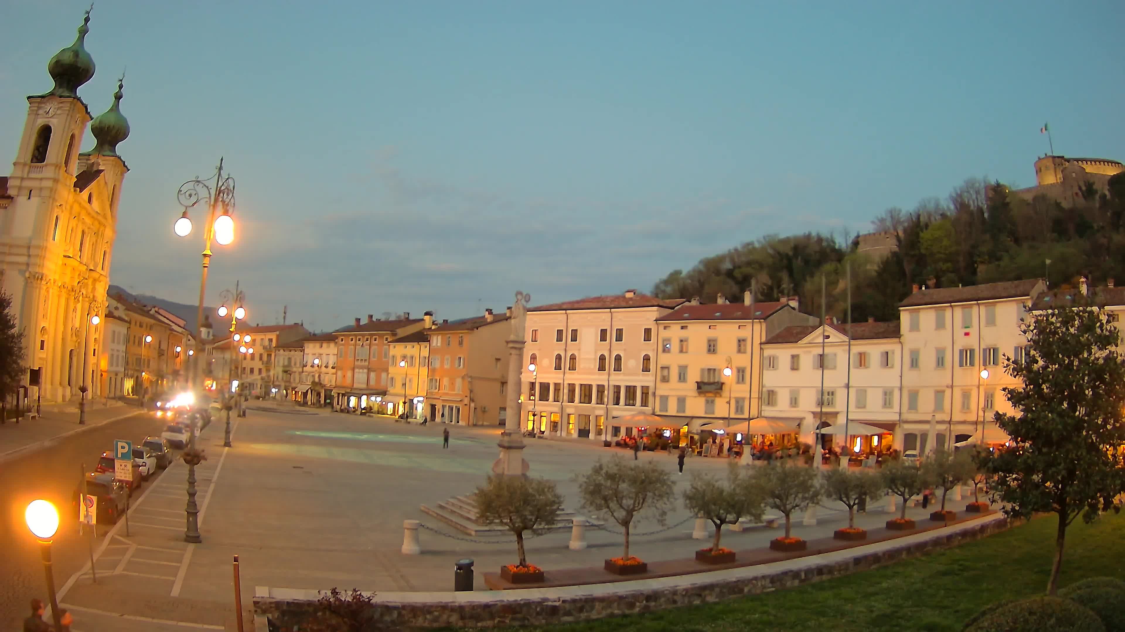 Gorizia – Place Vittoria – église st. Ignazio