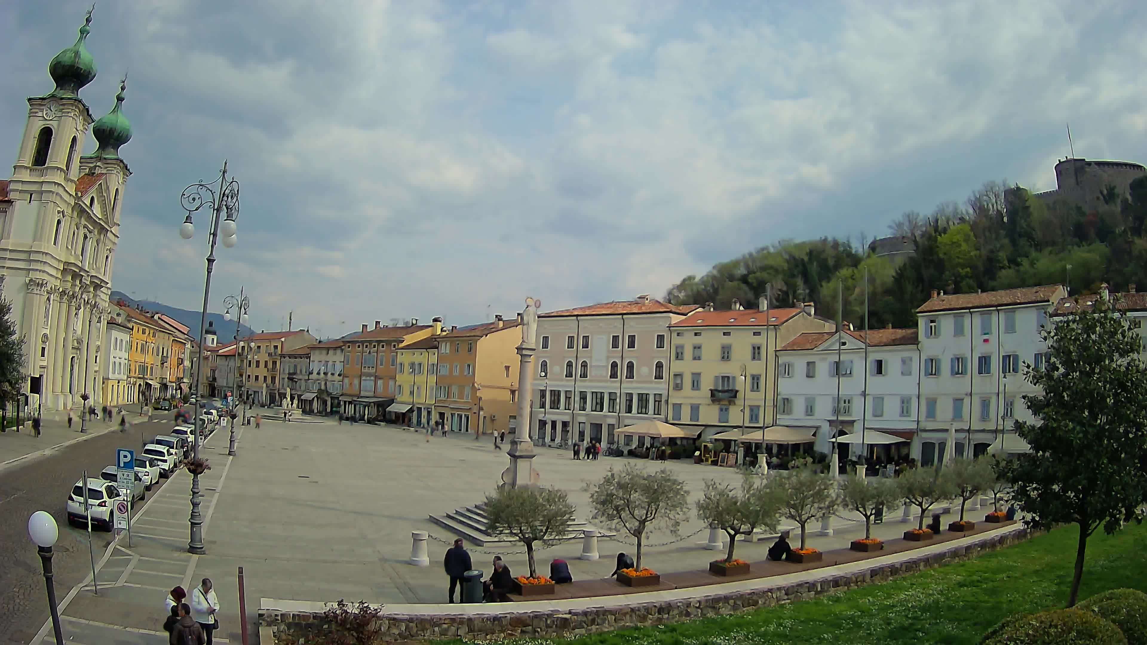 Gorizia – Place Vittoria – église st. Ignazio
