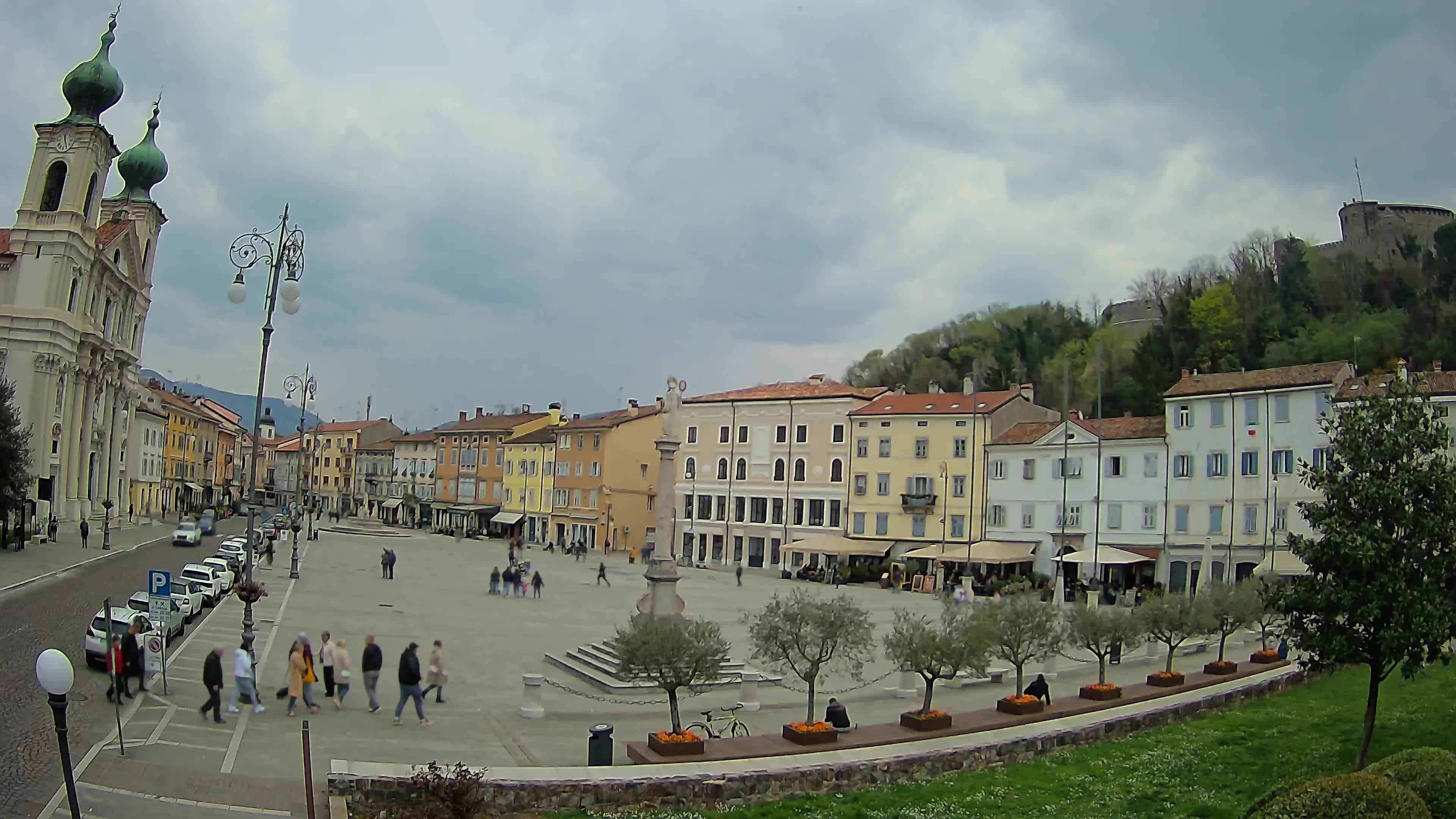 Webcam Gorizia Vittoria square – Church of st. Ignazio