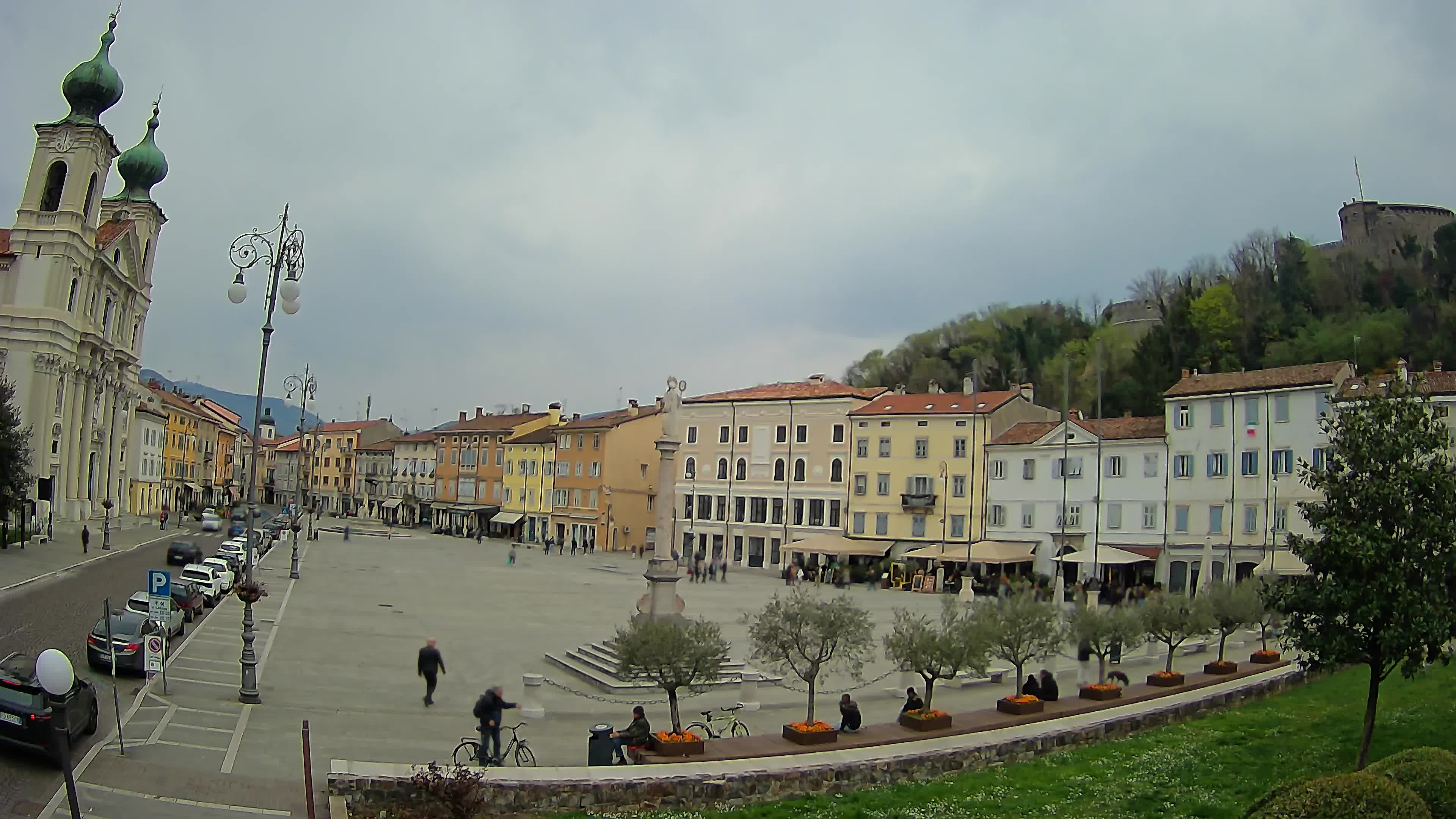 Webcam Gorizia Vittoria square – Church of st. Ignazio