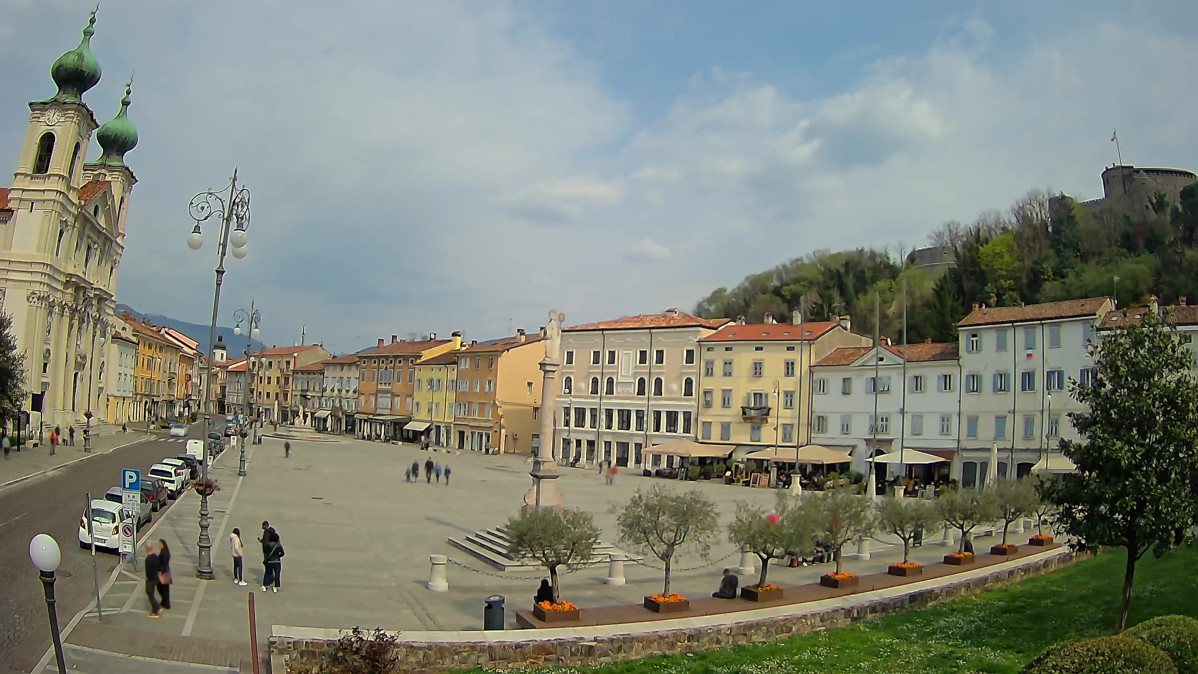 Gorizia – Place Vittoria – église st. Ignazio